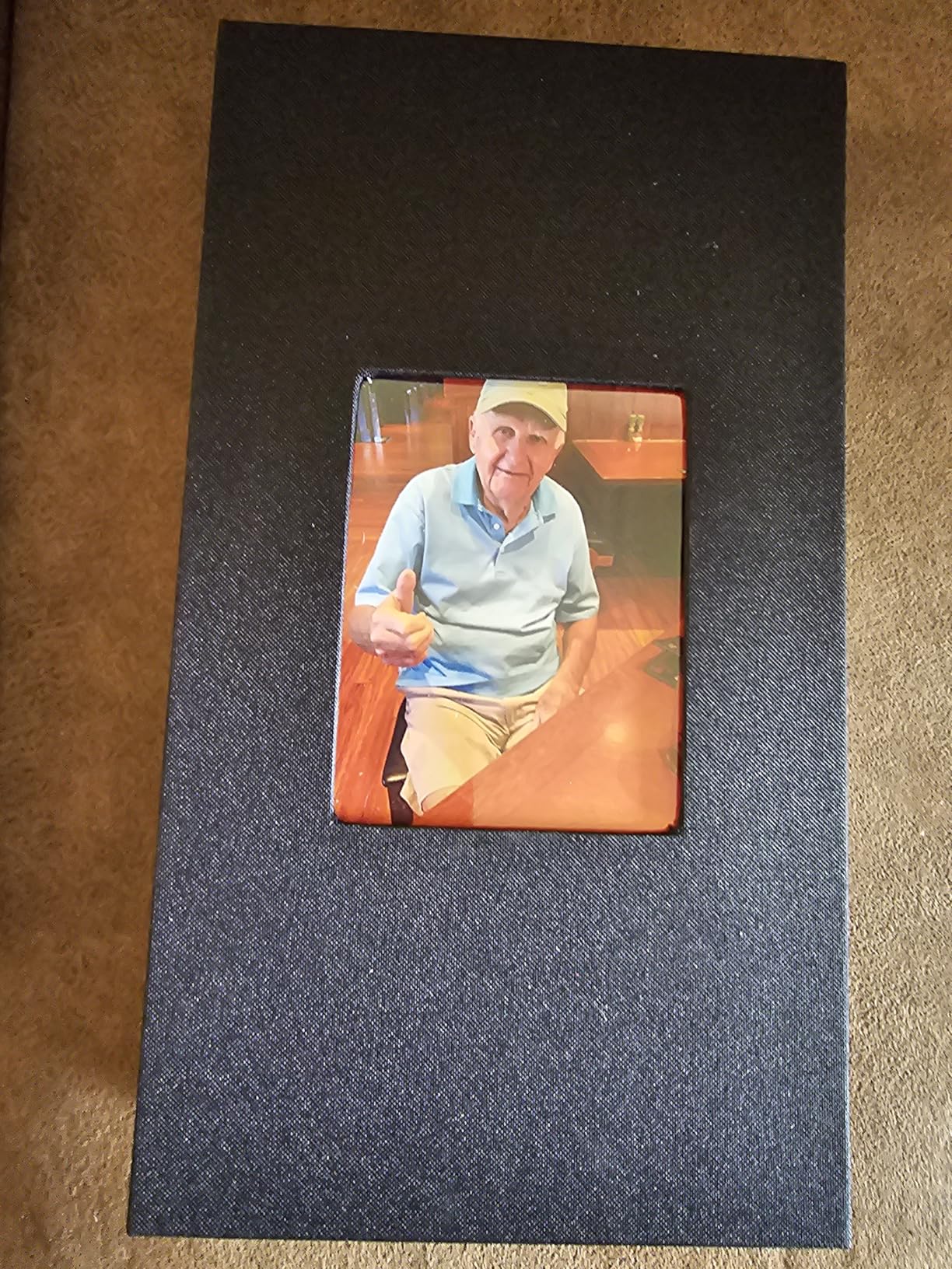 Artfeel Photo Album 4x6 with 300 Pockets, Slip-in Picture Albums, Linen Cover Memory Book with Front Window customer photo 2