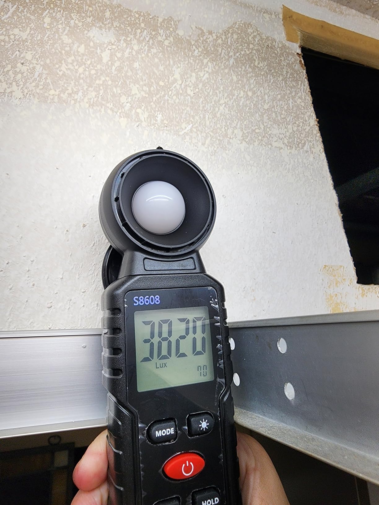 Soonkoda Digital Illuminance Light Meter Tester 200,000Lux customer photo 1