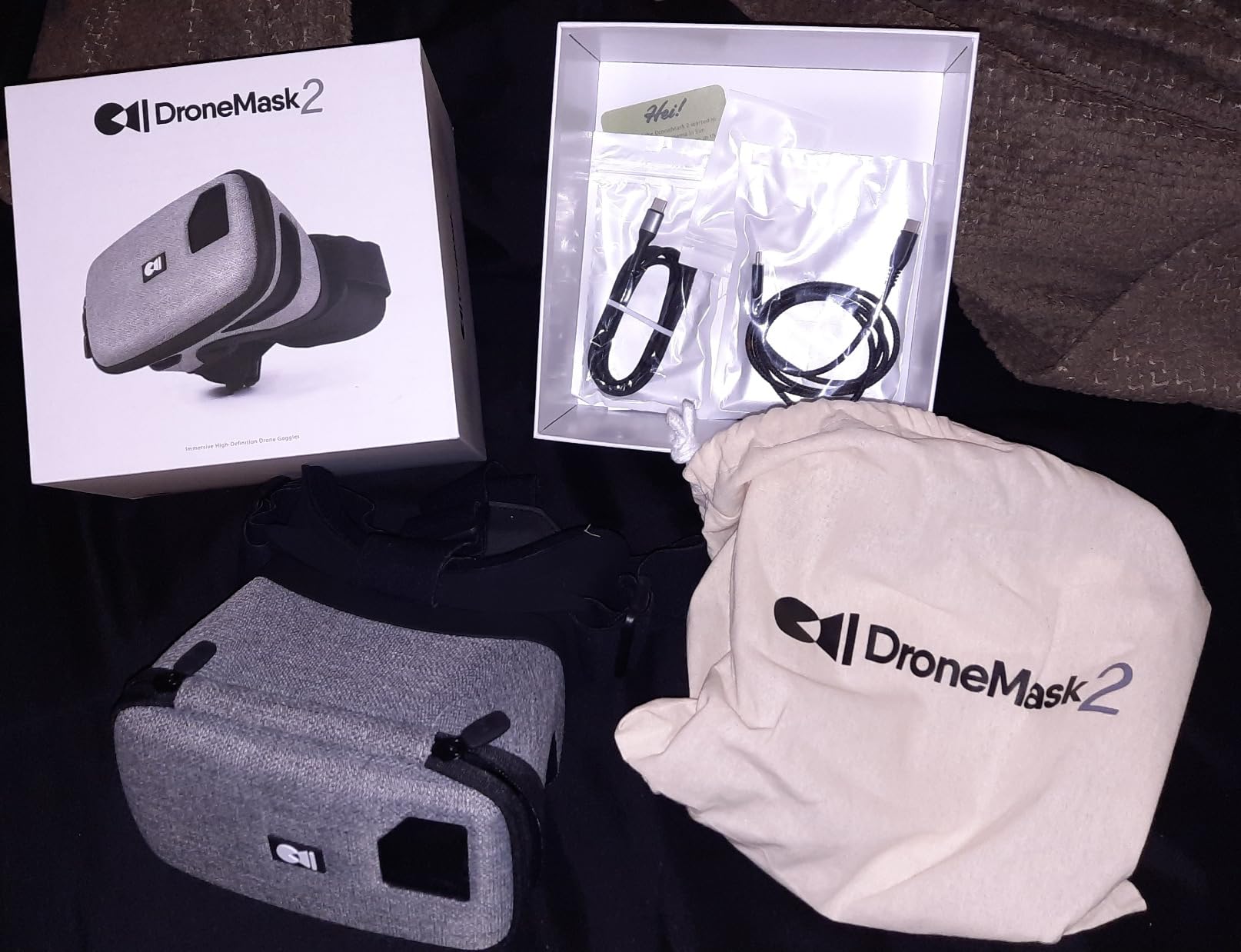 DroneMask 2 | FPV Goggles for All Camera Drones | Unibody Lens customer photo 1