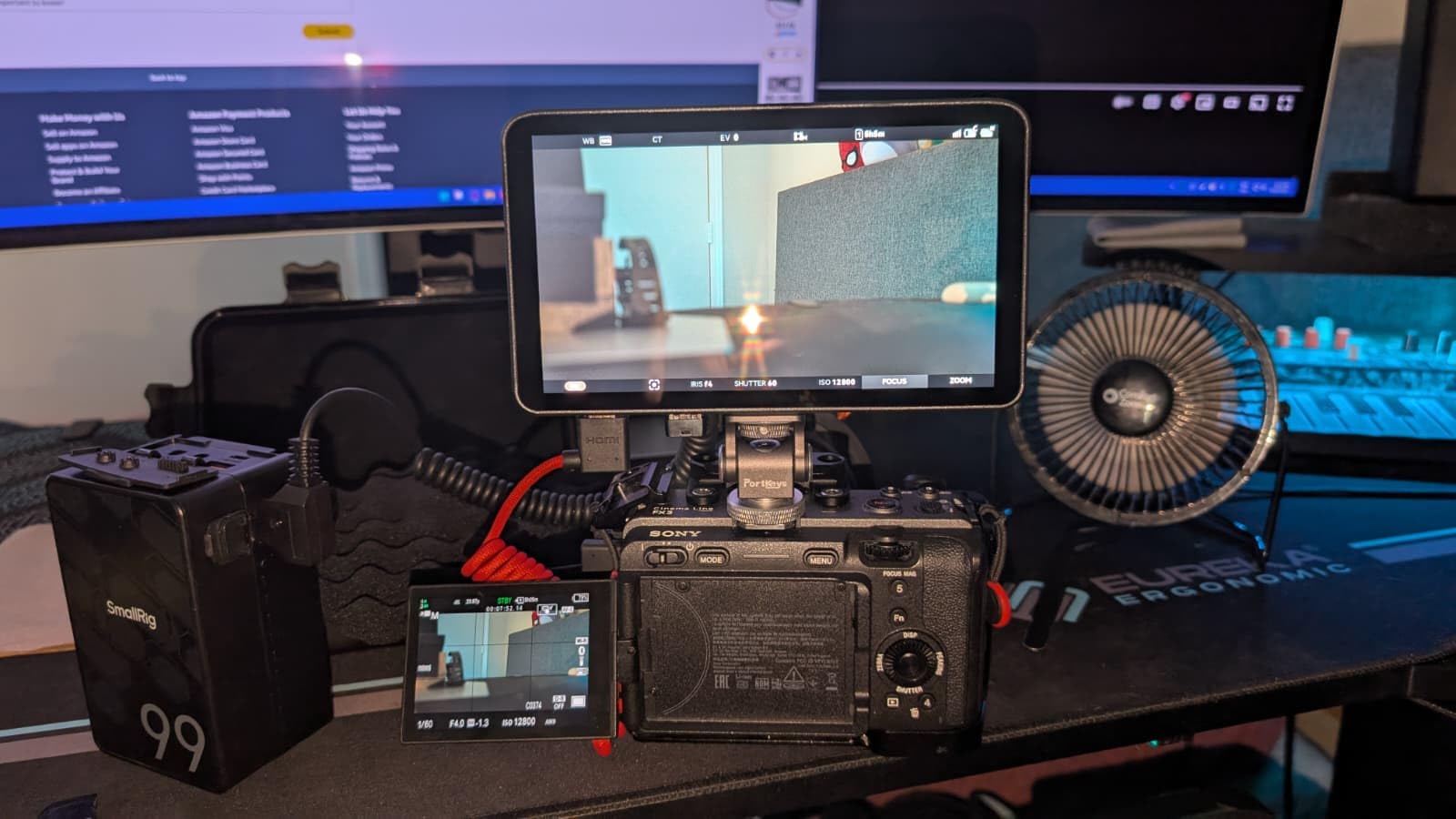 LH7P 7'' Camera Field Monitor Wireless Control for A1/A9II/A7SIII/A7CII/FX3/FX30/ZV-E10/RX10/A7MIV/A7RIV/A7RV/RX0/A7MIII, R5/6(Mark II)/7/8, Z8/Z9, BS1H/BGH1, BMPCC 4K/6K(Pro), BS1H/BGH1, etc customer photo 1