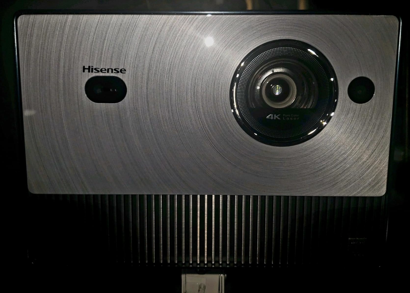 Hisense C1 4K UHD Triple Color RGB Laser Portable Mini Projector, up to 300