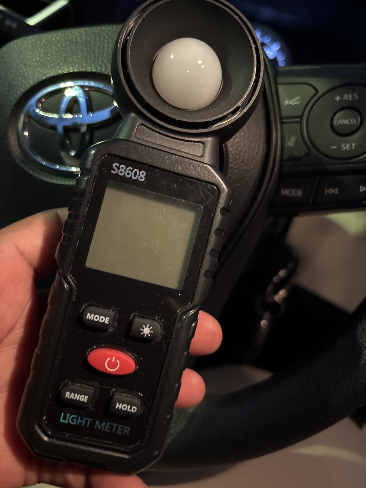 Mcbazel Digital Illuminance Light Meter, Photometer Light Intensity Sense Tester customer photo 2