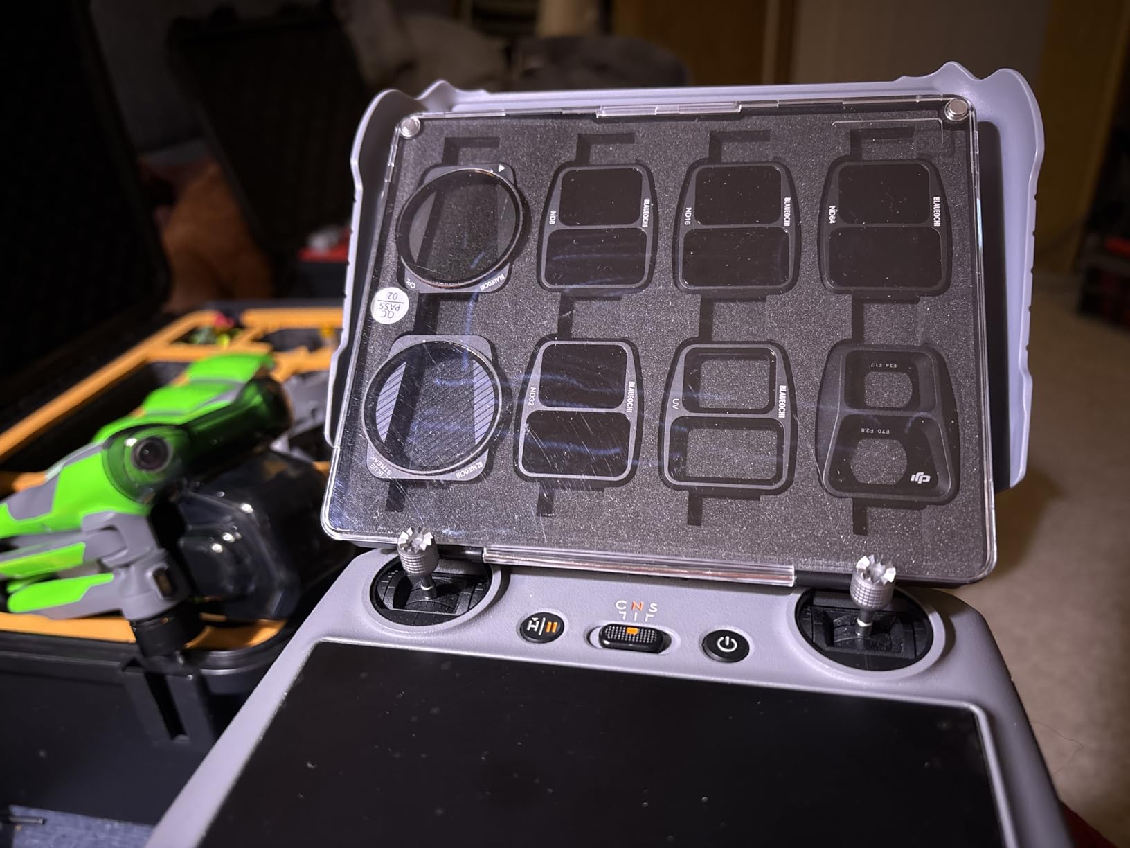 8Pack Filter Kit for DJI Air 3 Accessories, Filters Set (UV, CPL, LPR, BS, ND8, ND16, ND32, ND64), Drone Camera Lens Filter for DJI Air 3, All Day Air 3 Filter Set (Aluminum Version) customer photo 1