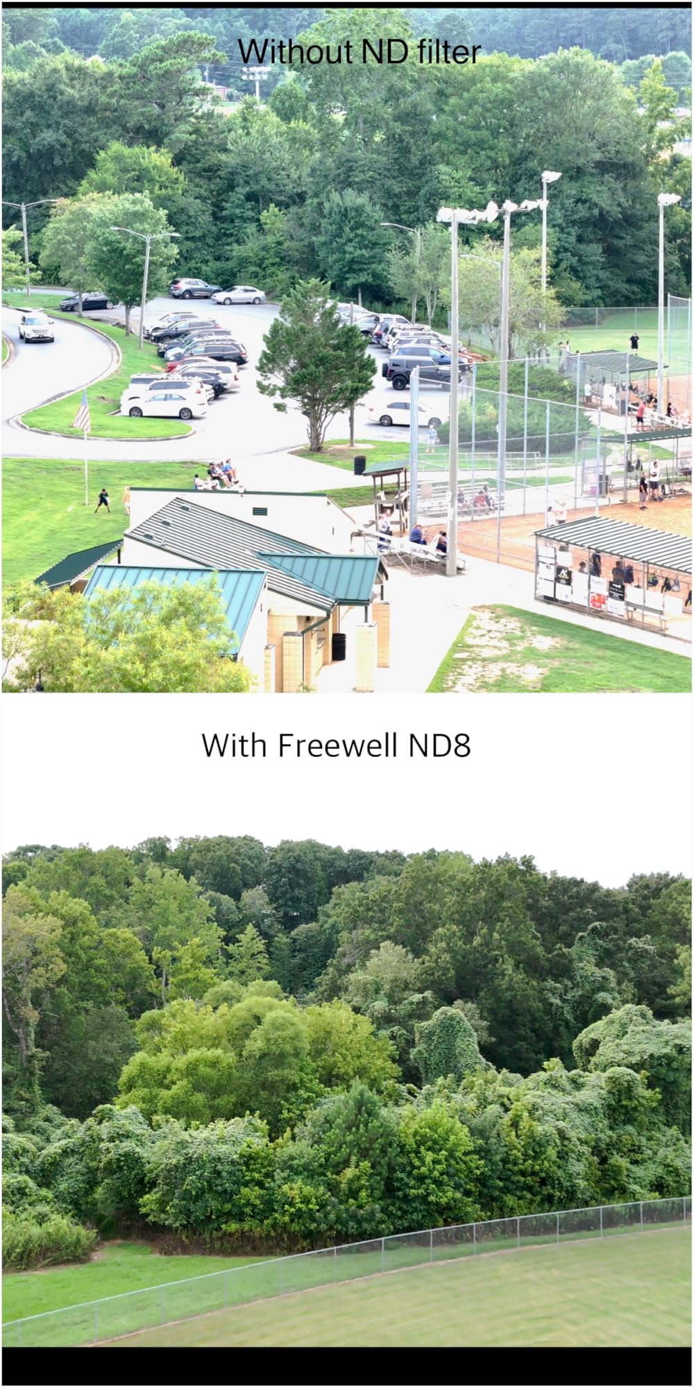 Freewell Split ND 4-Pack Filter Kit for Air 3 - ND8/ND16, ND16/ND32, ND32/ND64, and ND64/ND128 GimbalSafe Technology customer photo 1