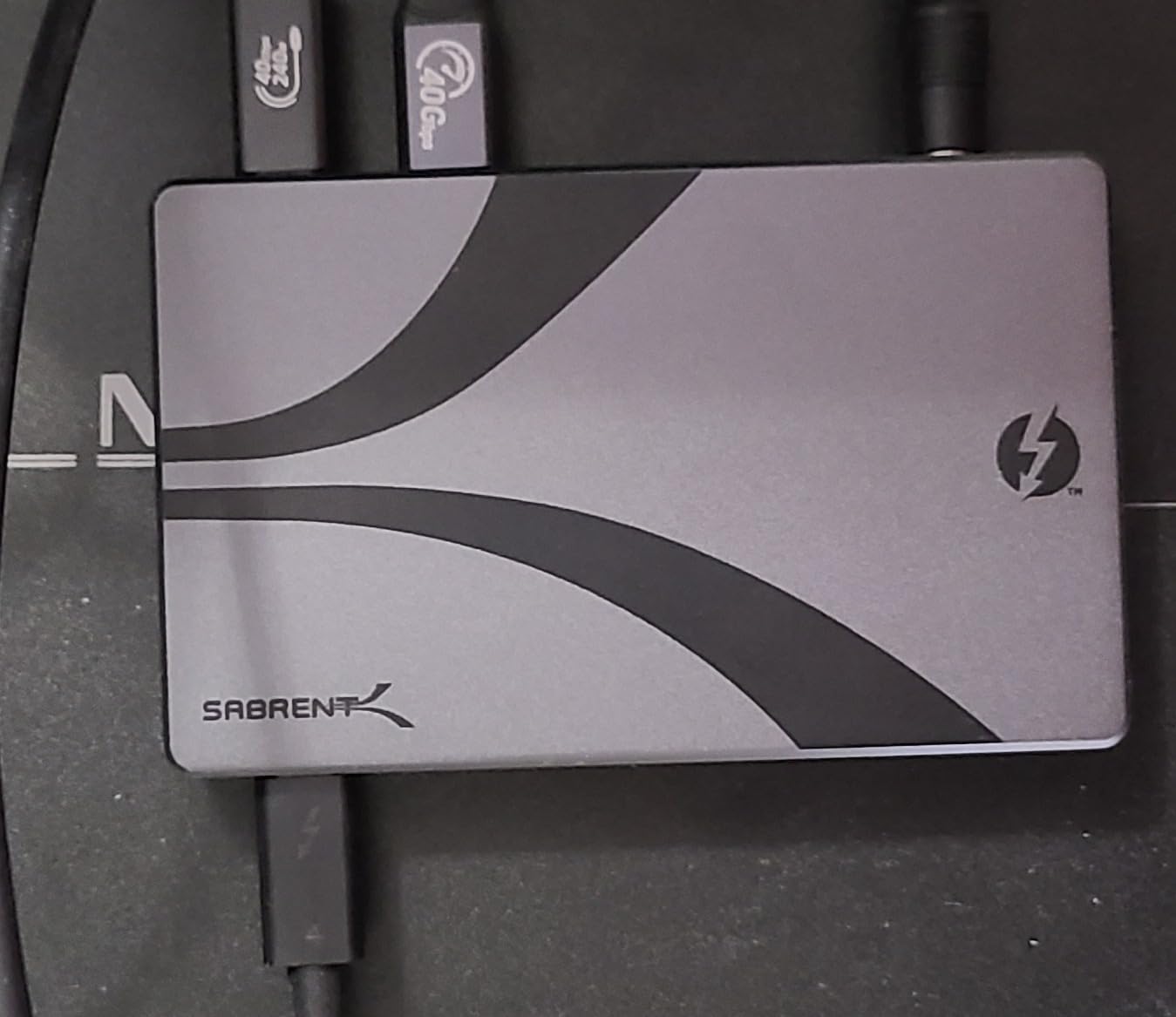 SABRENT Thunderbolt 4 Hub, 60W Charging USB-C Dock for Laptops, 3X TB4 + 1x USB-A, Supports Dual 4K@60Hz or Single 8K@60Hz Display, Certified TB4 Cable, macOS/Windows Compatible (HB-TBT4) customer photo 2