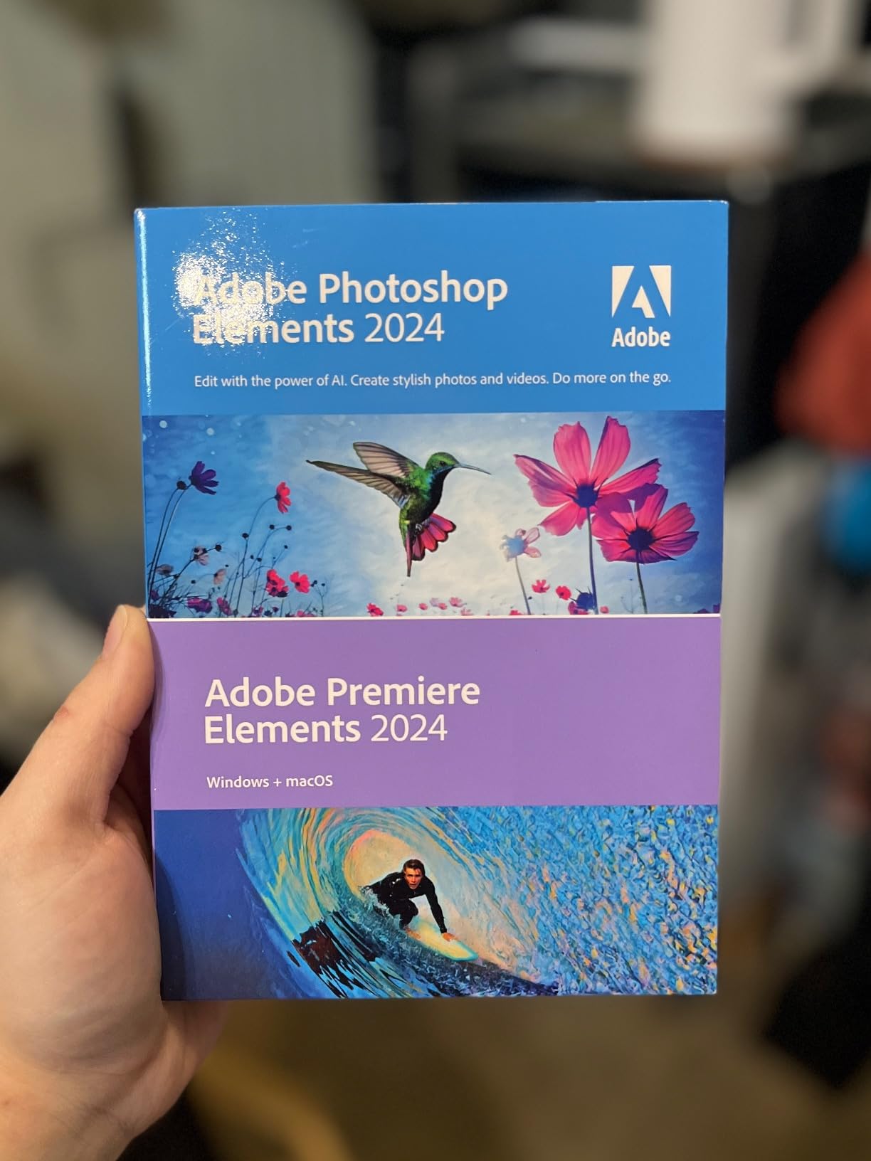 Adobe Photoshop Elements 2024 and Premiere Elements 2024 | Box with Download Code customer photo 1