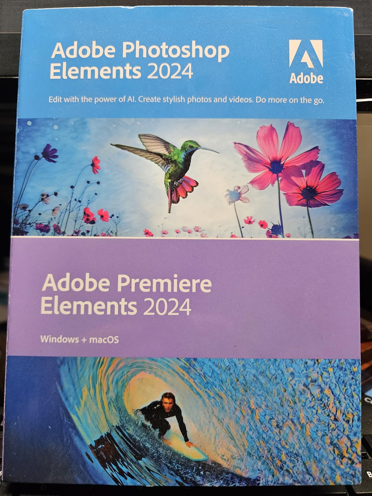 Adobe Photoshop Elements 2024 and Premiere Elements 2024 | Box with Download Code customer photo 2