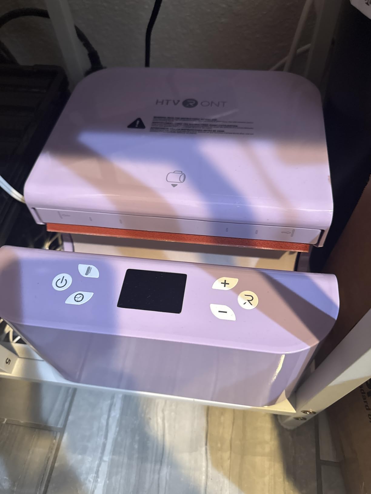 HTVRONT Auto Tumbler Heat Press Machine - Mug Heat Press Heat Up Fast & Even, Professional Tumbler Press High-Security for 2.9