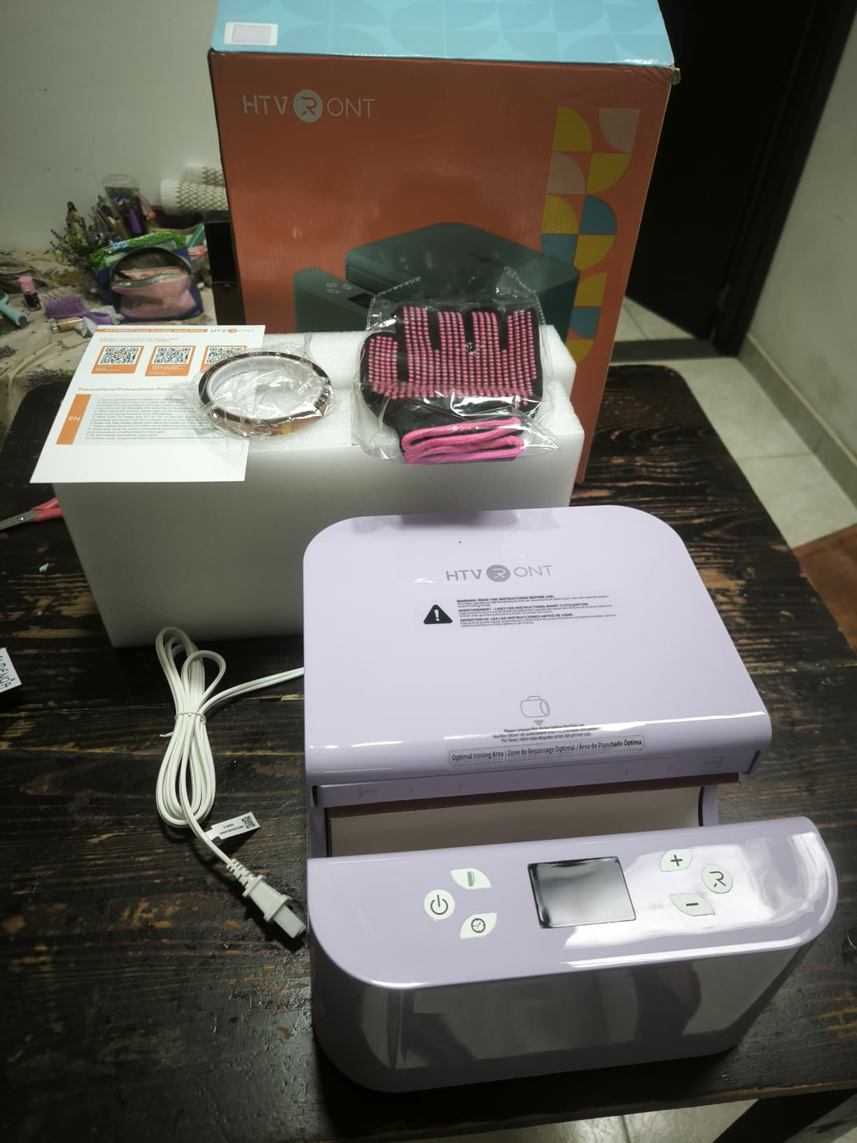 HTVRONT Auto Tumbler Heat Press Machine - Mug Heat Press Heat Up Fast & Even, Professional Tumbler Press High-Security for 2.9