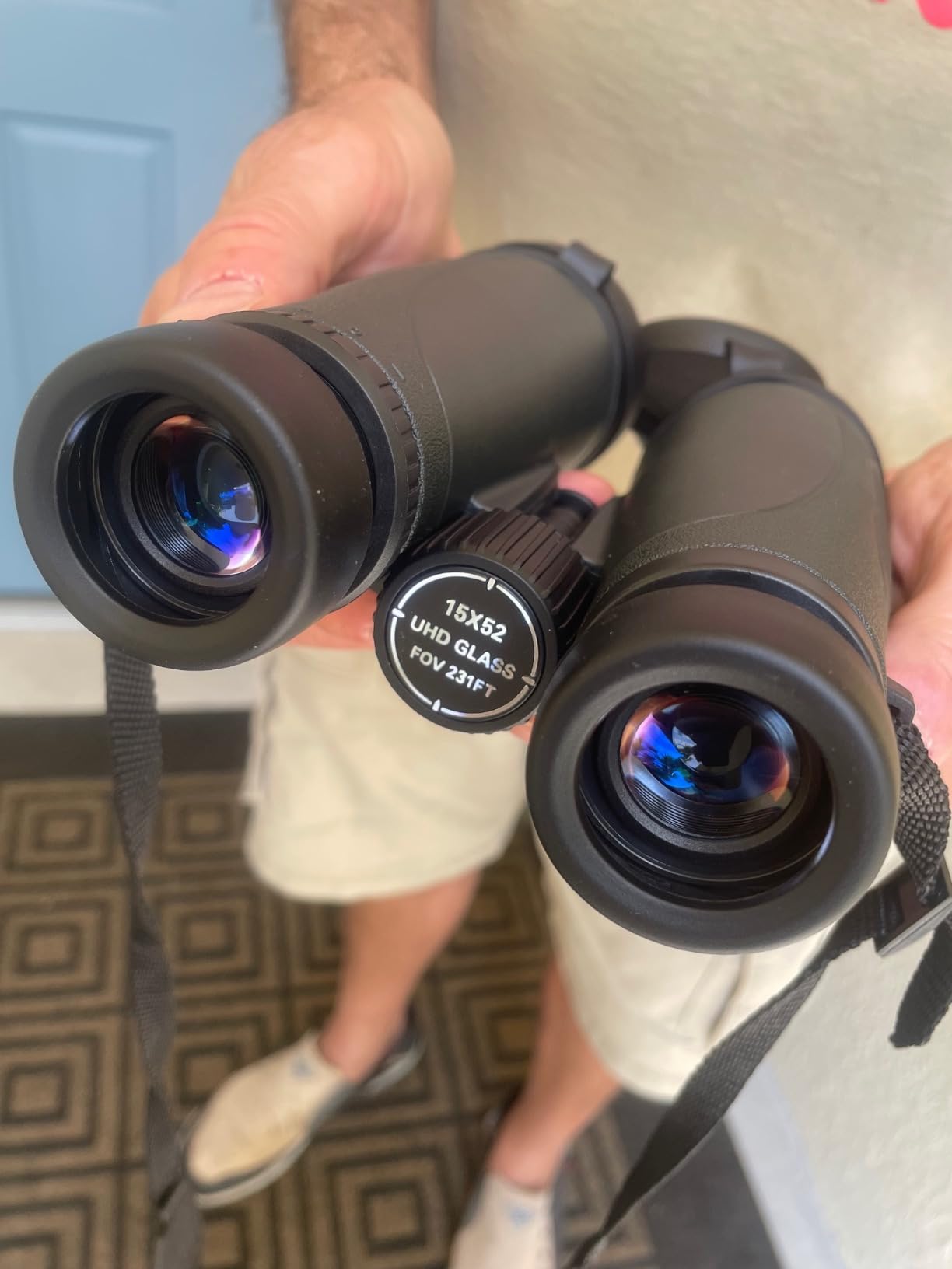 15x52 HD Binoculars for Adults High Powered with Upgraded Phone Adapter - Large View Binoculars with Clear Low Light Vision - Lightweight Waterproof customer photo 1