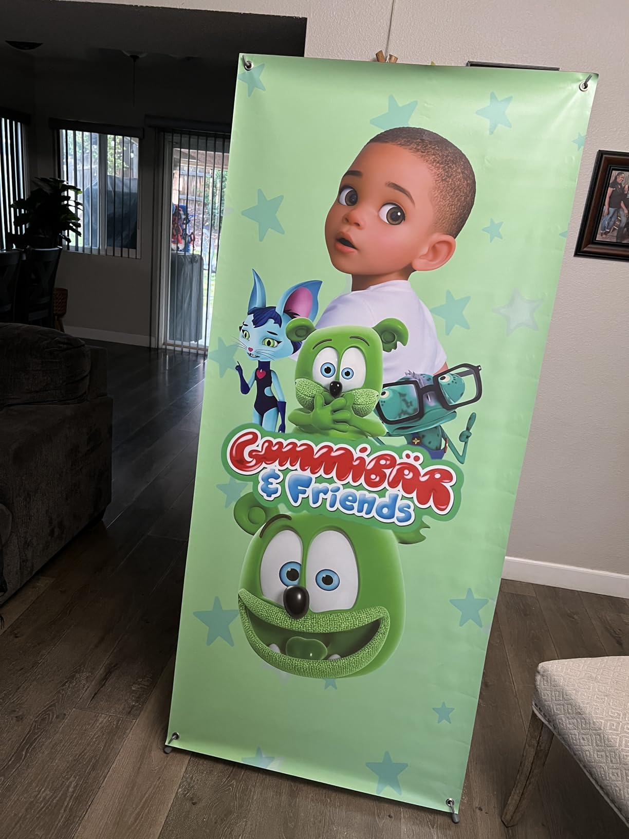 Custom Banner with X Stand 31.5