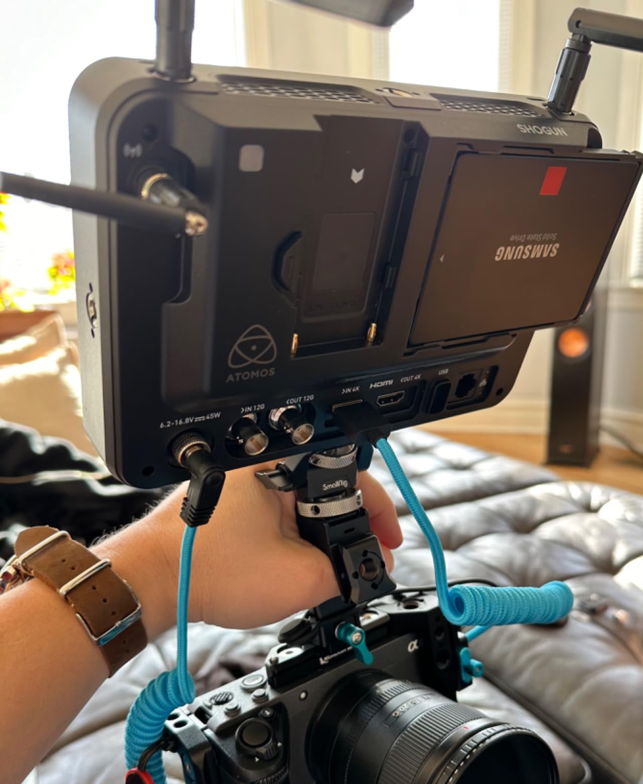 Atomos Shogun 7-inch HDR Monitor-Recorder 6K Raw customer photo 2