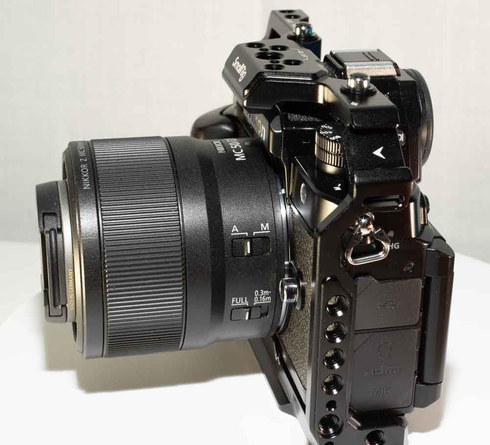 SmallRig Z f Camera Cage for Nikon, with Ergonomic Ebony Grip, Built-in Quick-Release Plate for Arca for Quickly Switch on Gimbal/Tripods/Handheld Shooting - 4261 customer photo 2