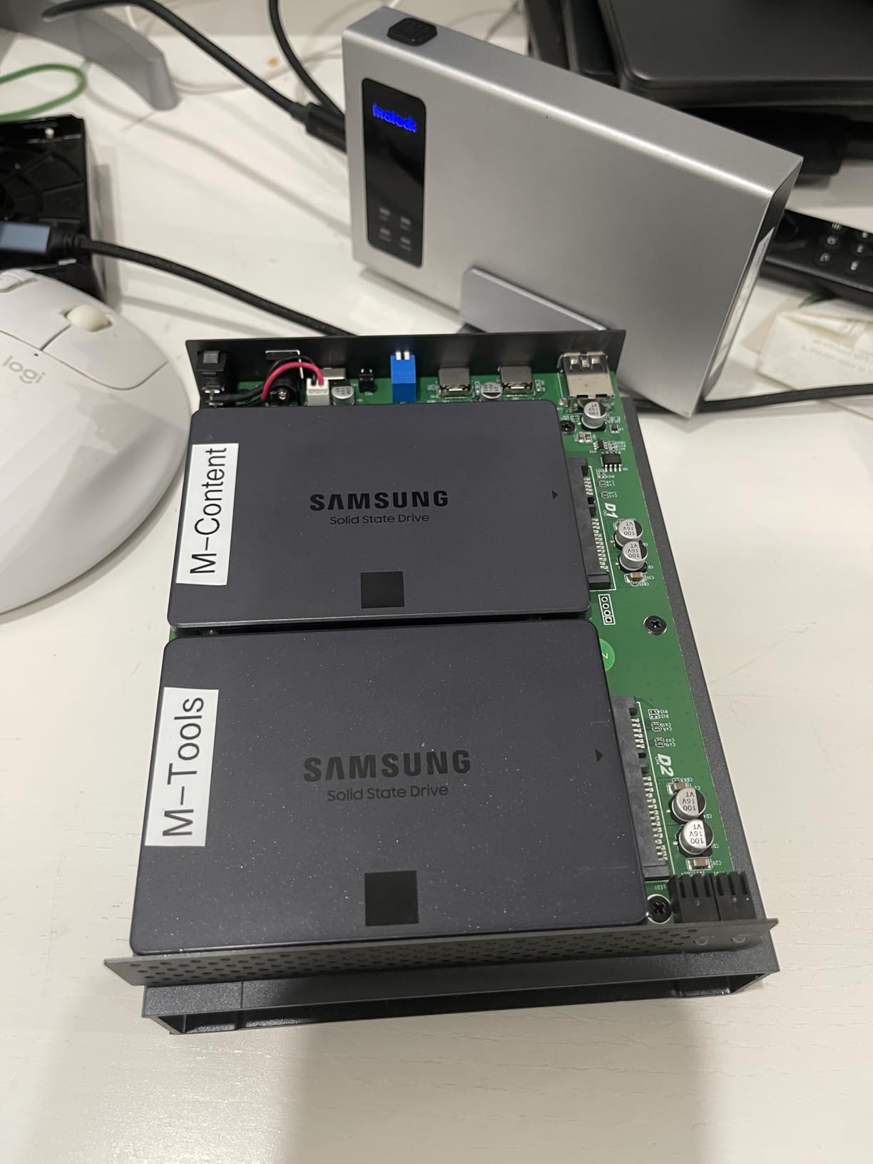 Oyen Digital MiniPro RAID V4 USB-C (10Gbps) Dual Bay Enclosure customer photo 1