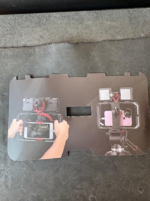 Taisioner Smartphone Video Rig Hand Girp Stabilizer Filmmaking Vlogging Case Phone Video Stabilizer with Cold Shoe for Film Maker Video Grapher Compatible with iPhone 15/14/13/12/ Pro Max and Android customer photo 1