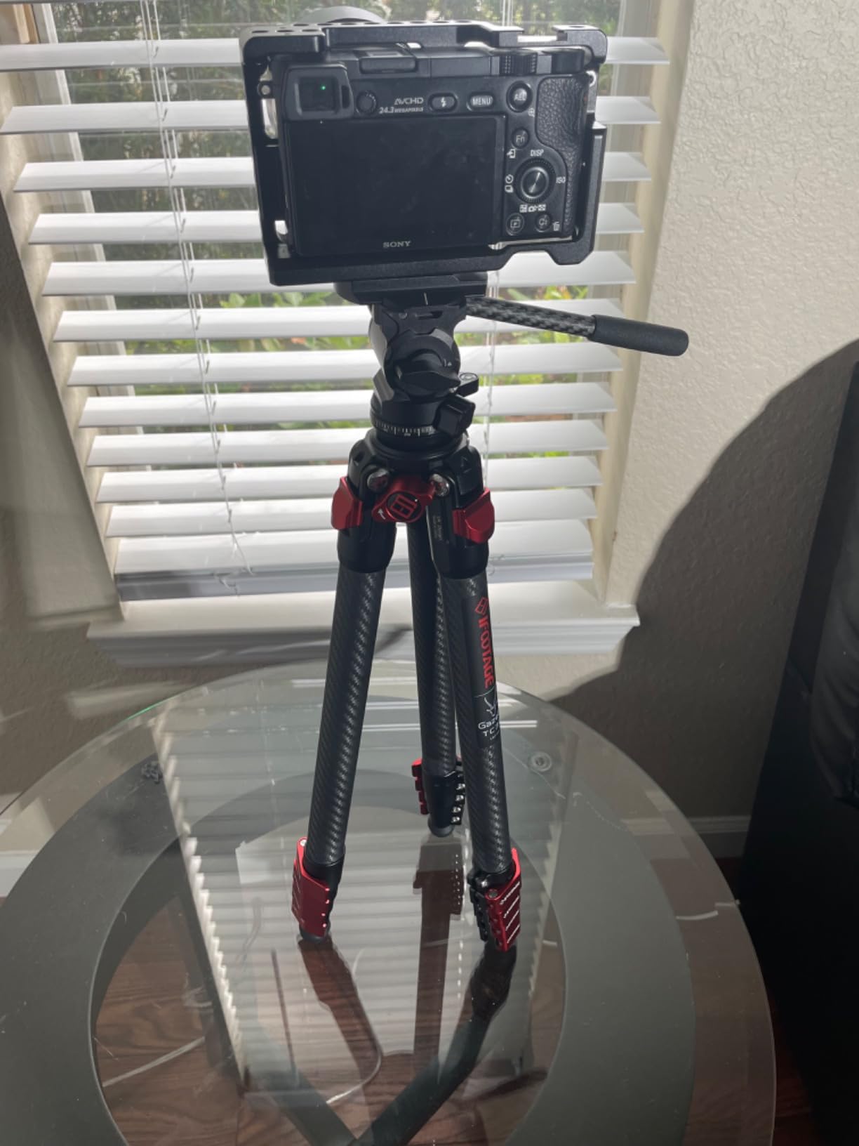 IFOOTAGE Tripod for Camera with Fluid Head Gazelle TC3B+K3, 55