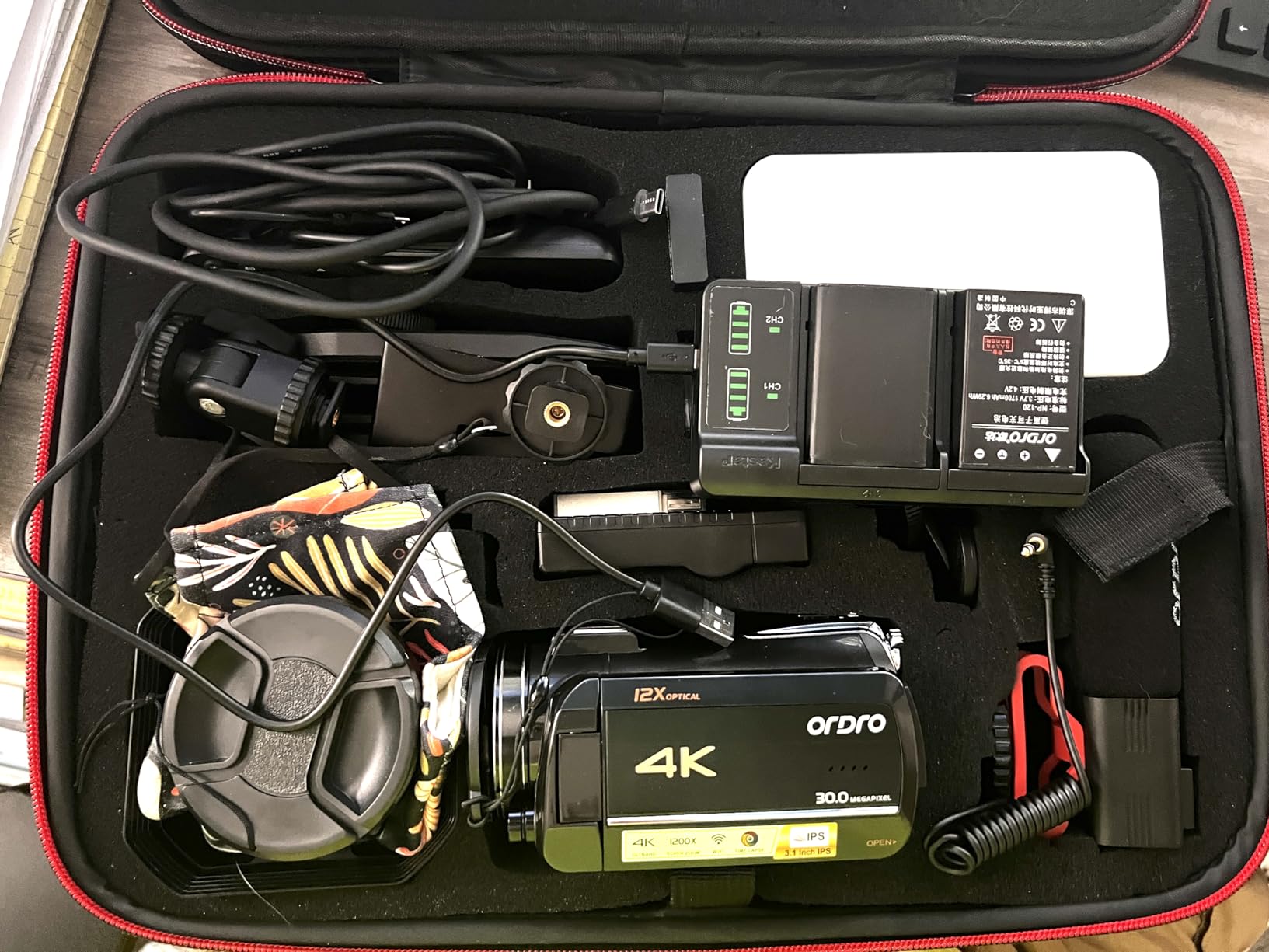 ORDRO Optical Zoom Live Streaming UHD 4K Video Camera Camcorder, AC5 Plus Vlogging Camera for YouTube, Rotatable Touch Screen, Anti Shake, Autofocus, Time-Lapse customer photo 1