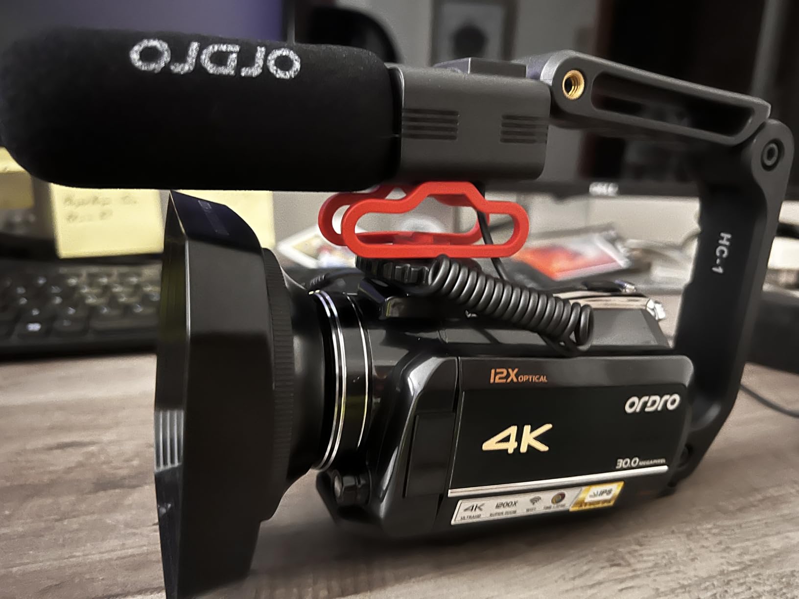 ORDRO Optical Zoom Live Streaming UHD 4K Video Camera Camcorder, AC5 Plus Vlogging Camera for YouTube, Rotatable Touch Screen, Anti Shake, Autofocus, Time-Lapse customer photo 2