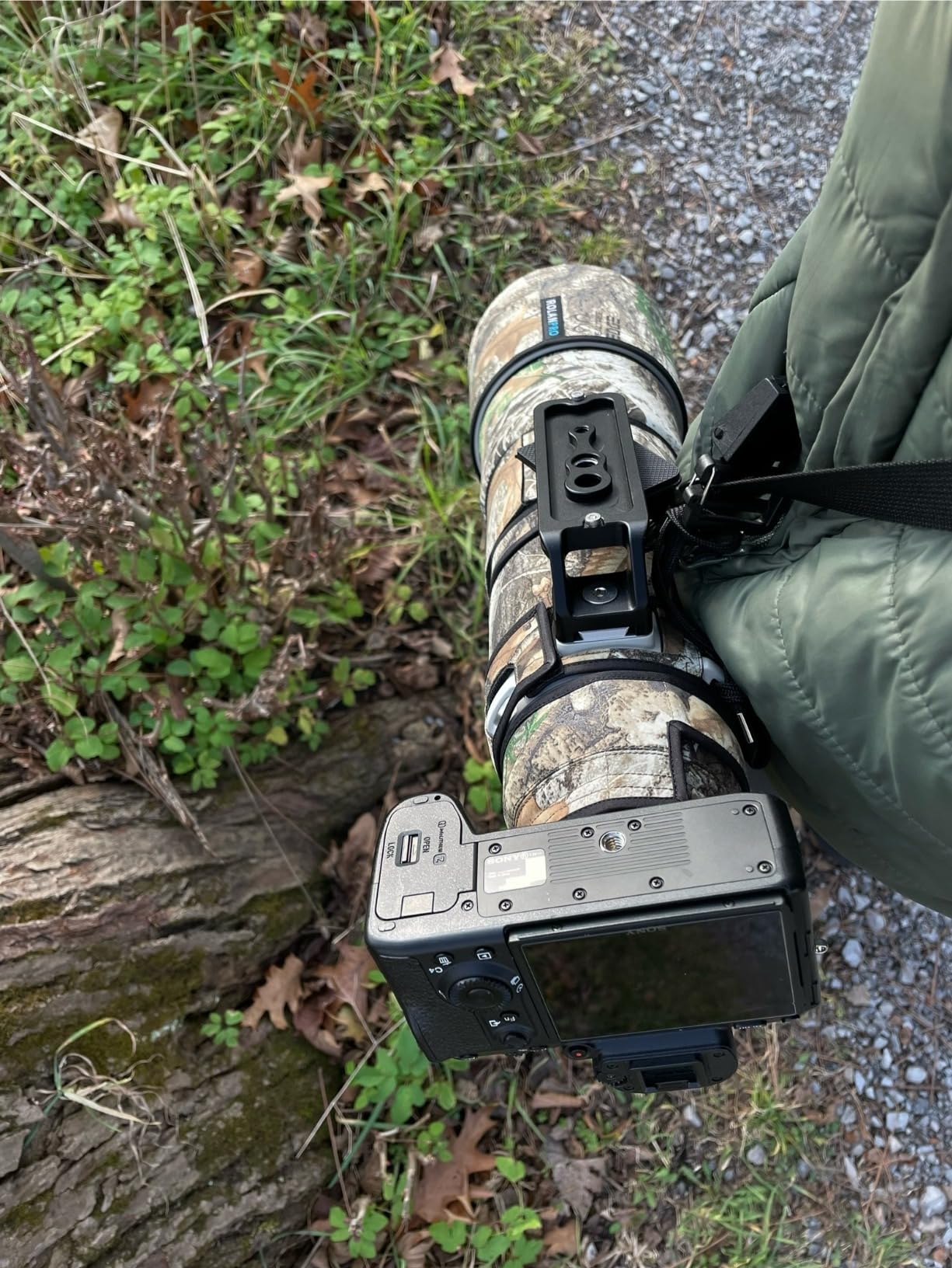 Leftfoto Replacement Lens Foot Tripod Mount Ring Base for Sony FE 200-600 mm f/5.6-6.3 G OSS Lens - Arca Swiss Style customer photo 2