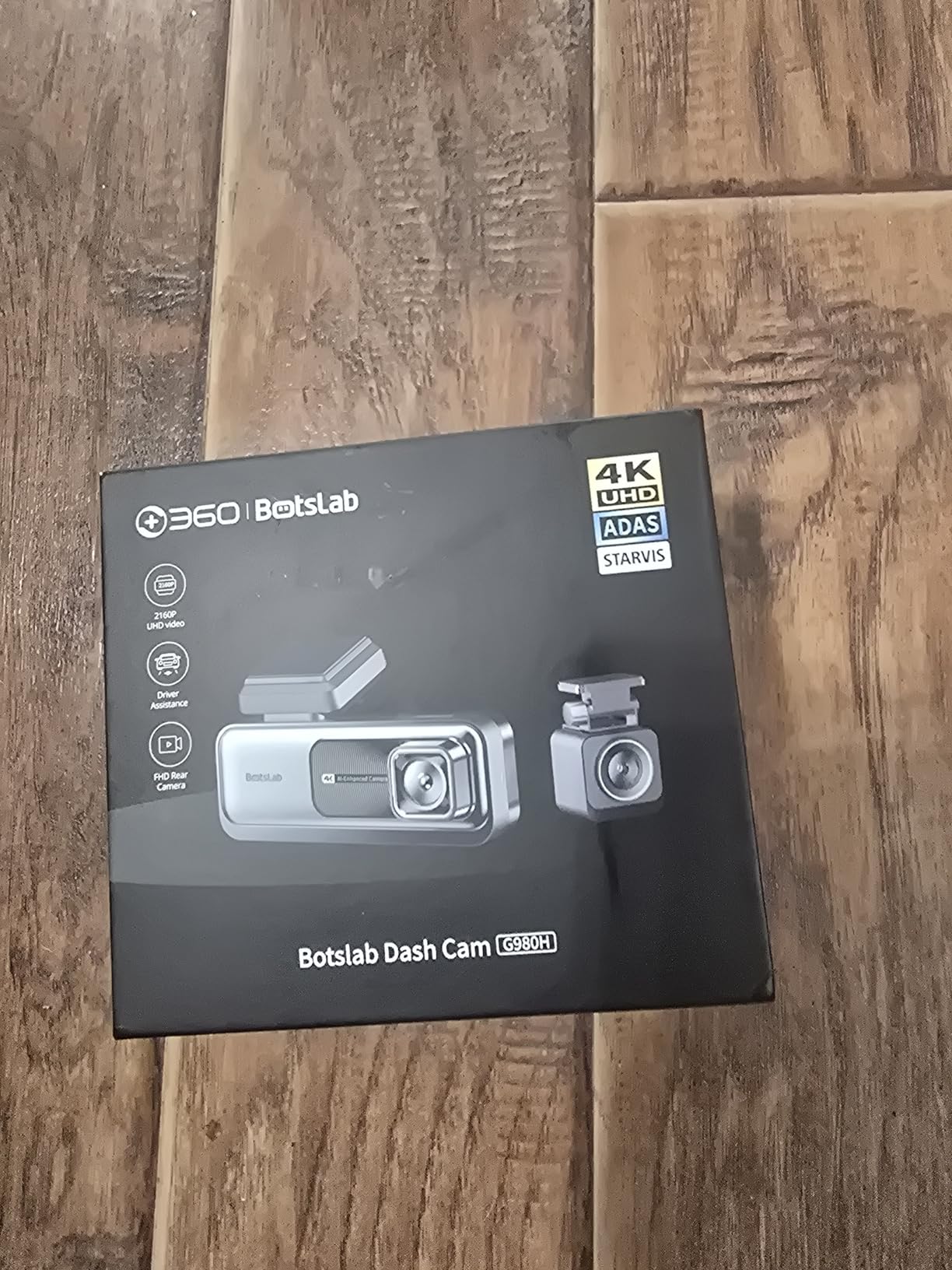 BOTSLAB 4K Dash Cam Front and Rear, 170° Ultra Wide 4K+2K Dashcam with ADAS, Night Vision, 24/7 Parking Mode, IMX415 STARVIS Sensor, WDR, 5.8GHz WiFi, Built-in GPS customer photo 1