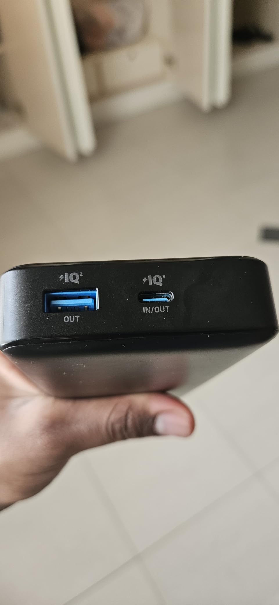 Anker Power Bank, 20,000mAh Travel Essential Portable Charger with Built-in USB-C Cable, 3-Port 87W Max Fast Charging Battery Pack, for MacBook, iPhone 16/15 Series, Samsung, Switch, and More customer photo 2