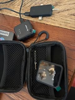 3 in 1 Microphone for iPhone/Android/Camera, Wireless Microphones, 328ft Transmission, 18H Battery Life, Mini Microphone for Record Interview, Vlogs, YouTube, Tiktok customer photo 2