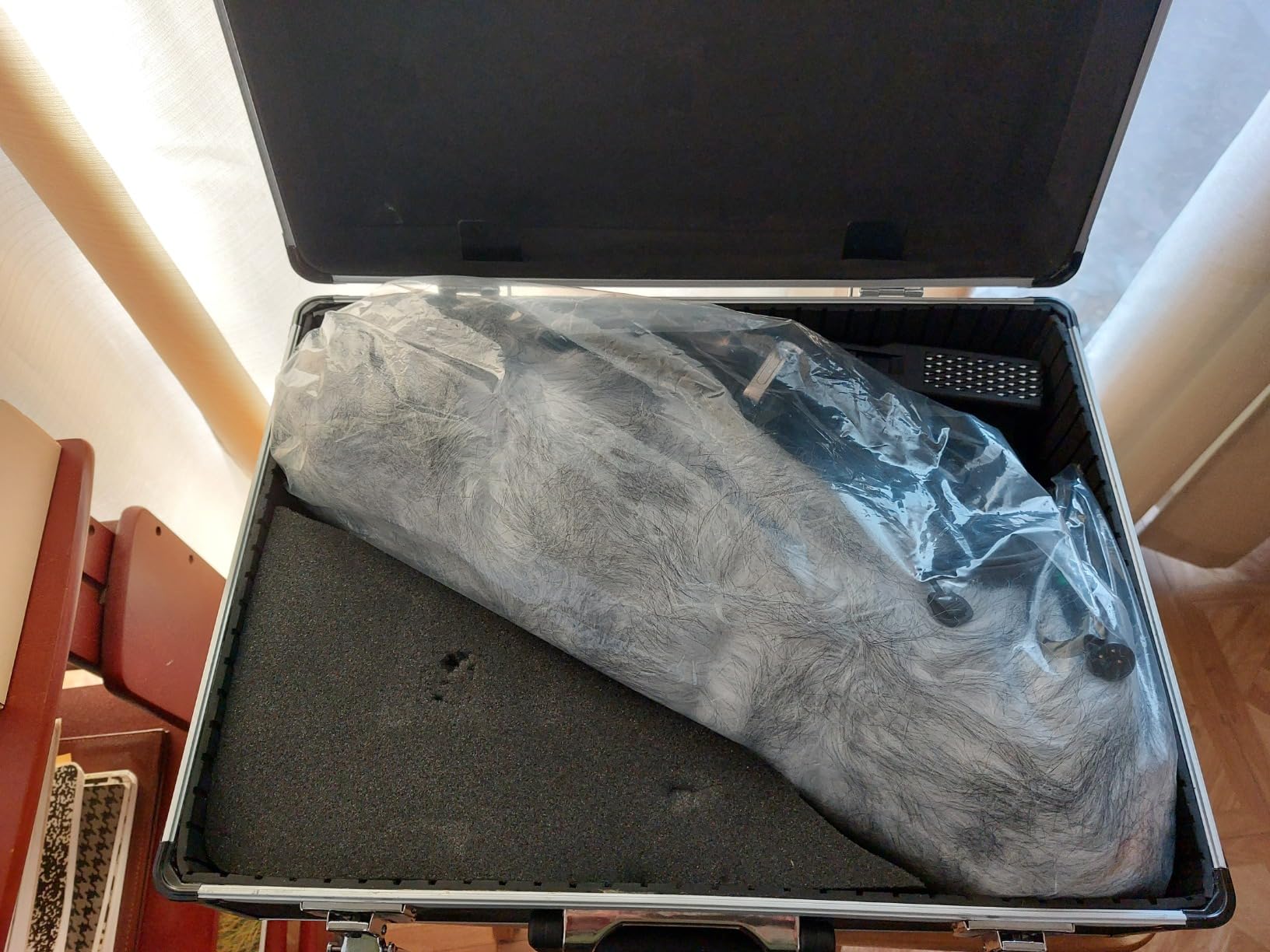 Micolive Upgrade Microphone Windshield Blimp,Windscreen Protect Cage with Shock Mount Suspension System,XLR Cable, Furry Deadcat Compatible with Rode NTG1/2/3/4/5 AT875R,Boya/MKE 600 Shotgun Mic customer photo 1