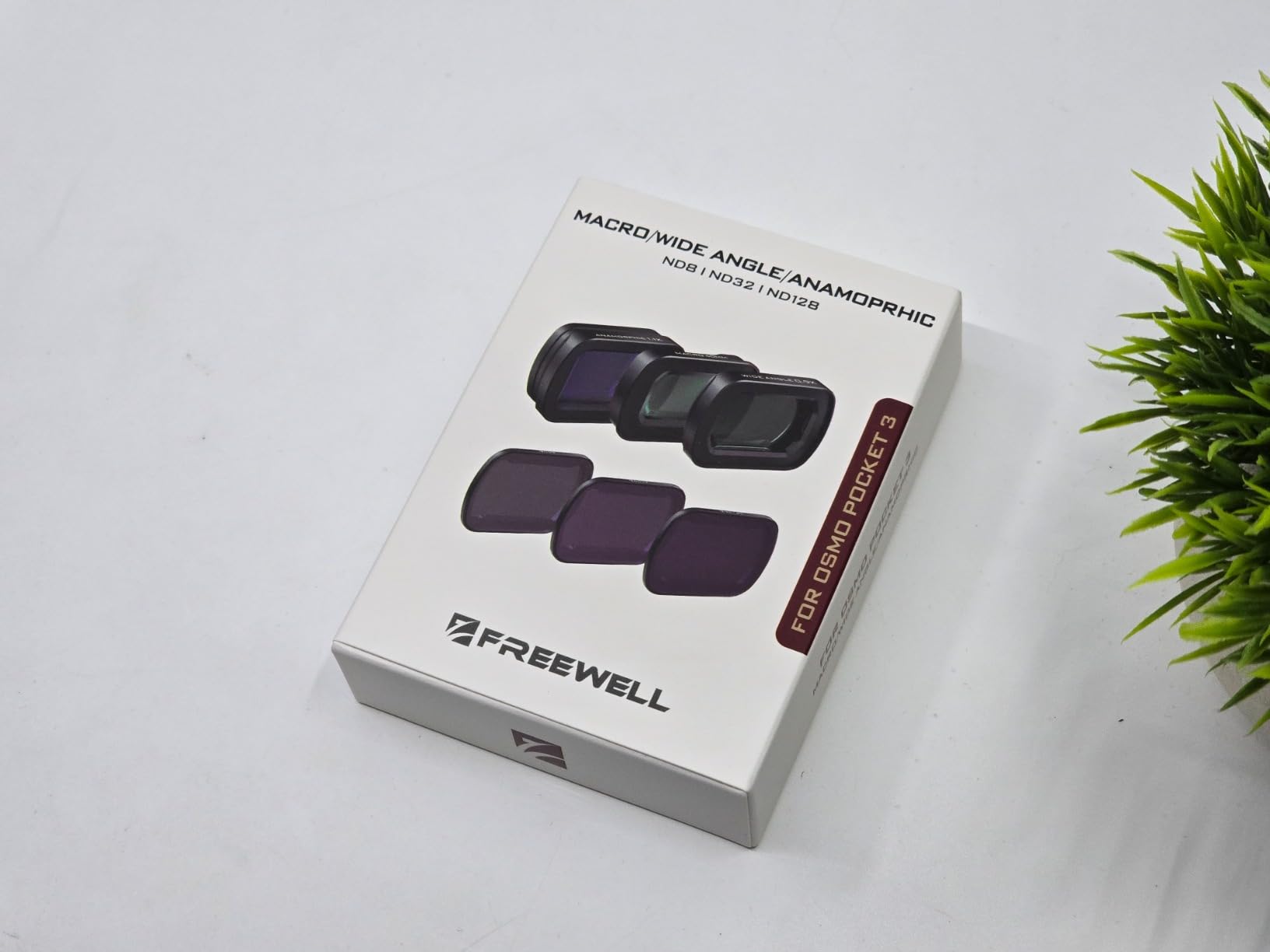 Freewell 2-in-1 Macro & Wide Angle Lens Kit Compatible with Pocket 3/Xtra Muse- Includes Anamorphic Lens, ND Filters, for Cinematic Photo & Video customer photo 1