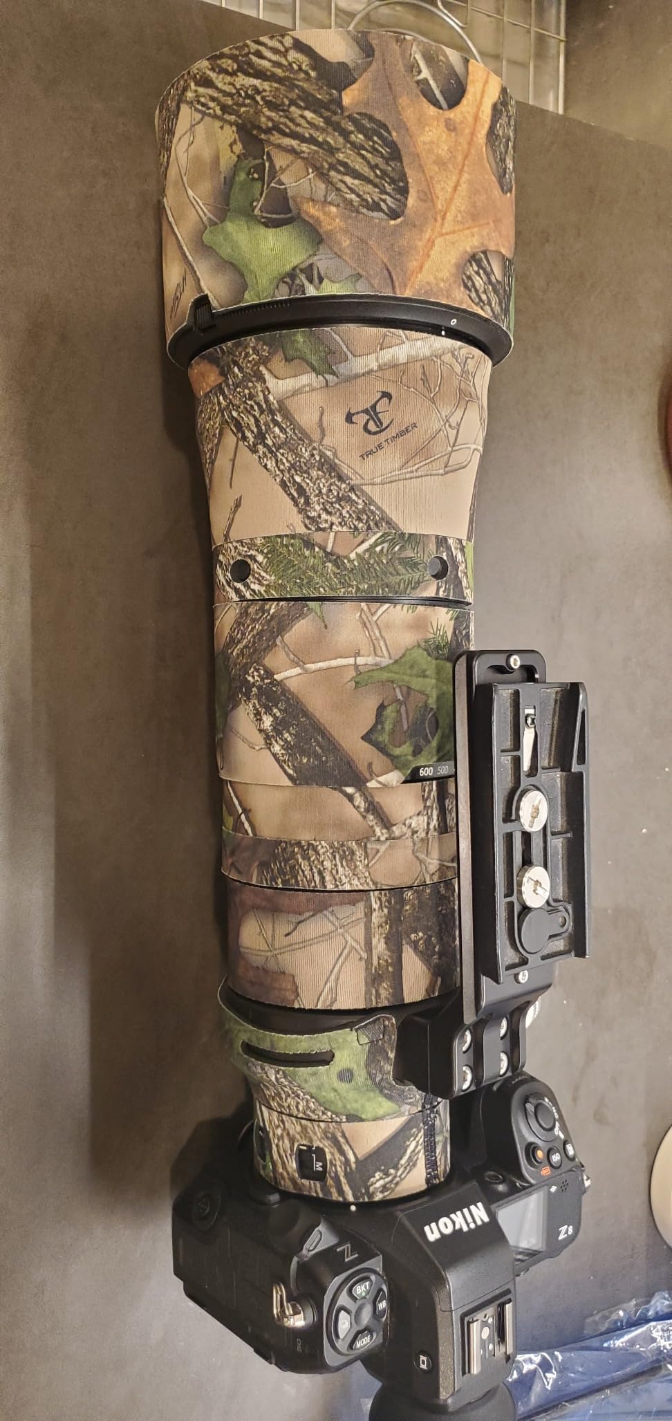 easyCover Lens Oak for Nikkor Z 180-600mm f/5.6-6.3 VR (True Timber Kanati Camouflage) customer photo 2