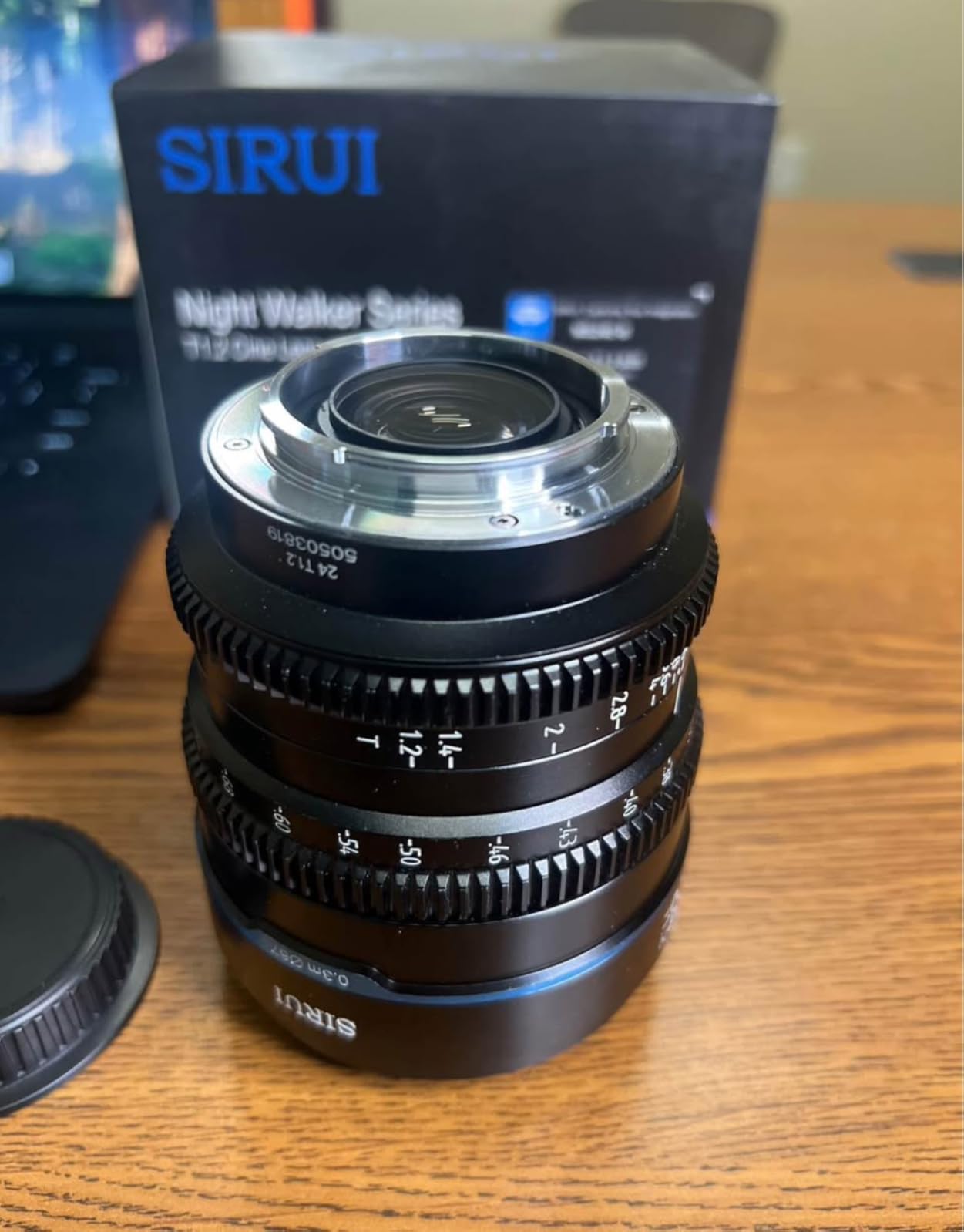 Night Walker 16mm S35 Wide Angle Cine Lens, T1.2 Large Aperture Manual Focus Lens for E Mount Cameras, FX30, ZVE-10, A6500, A6600 (MS16E-B, Black) customer photo 2