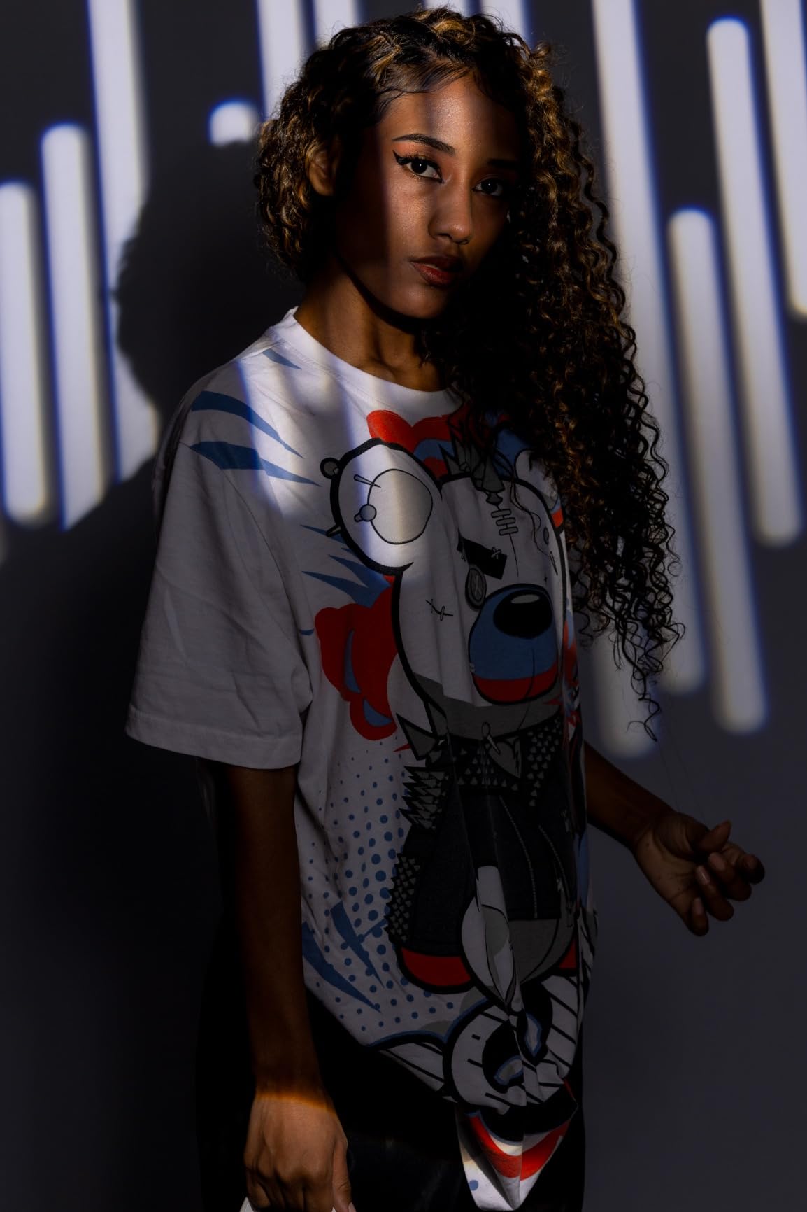 Bowens Mount Spotlight Conical Optical Snoot kit, Photography Studio Lighting Accessory with 34 Gobos & 5 Color Filters Compatible for Aputure Amaran Godox Neewer LED Video Speedlite Light customer photo 2