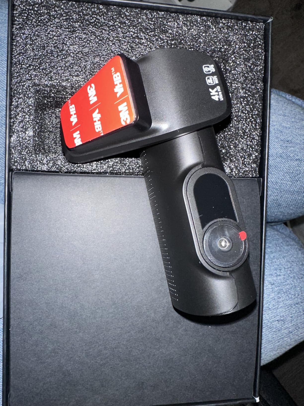 K600 4k Dash Cam Front and Rear, 3.59