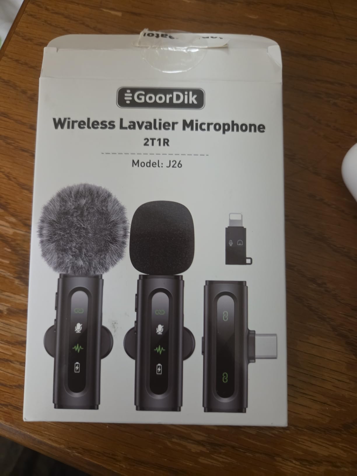 GoorDik Wireless Lavalier Microphone for iPhone, Android, USB C, PC, Camera Video Recording 4 in 1 Clip-on Mics with Rotatable Clip&Denoise Recording, for Vlog Tiktok YouTube Podcast Content Creator customer photo 1