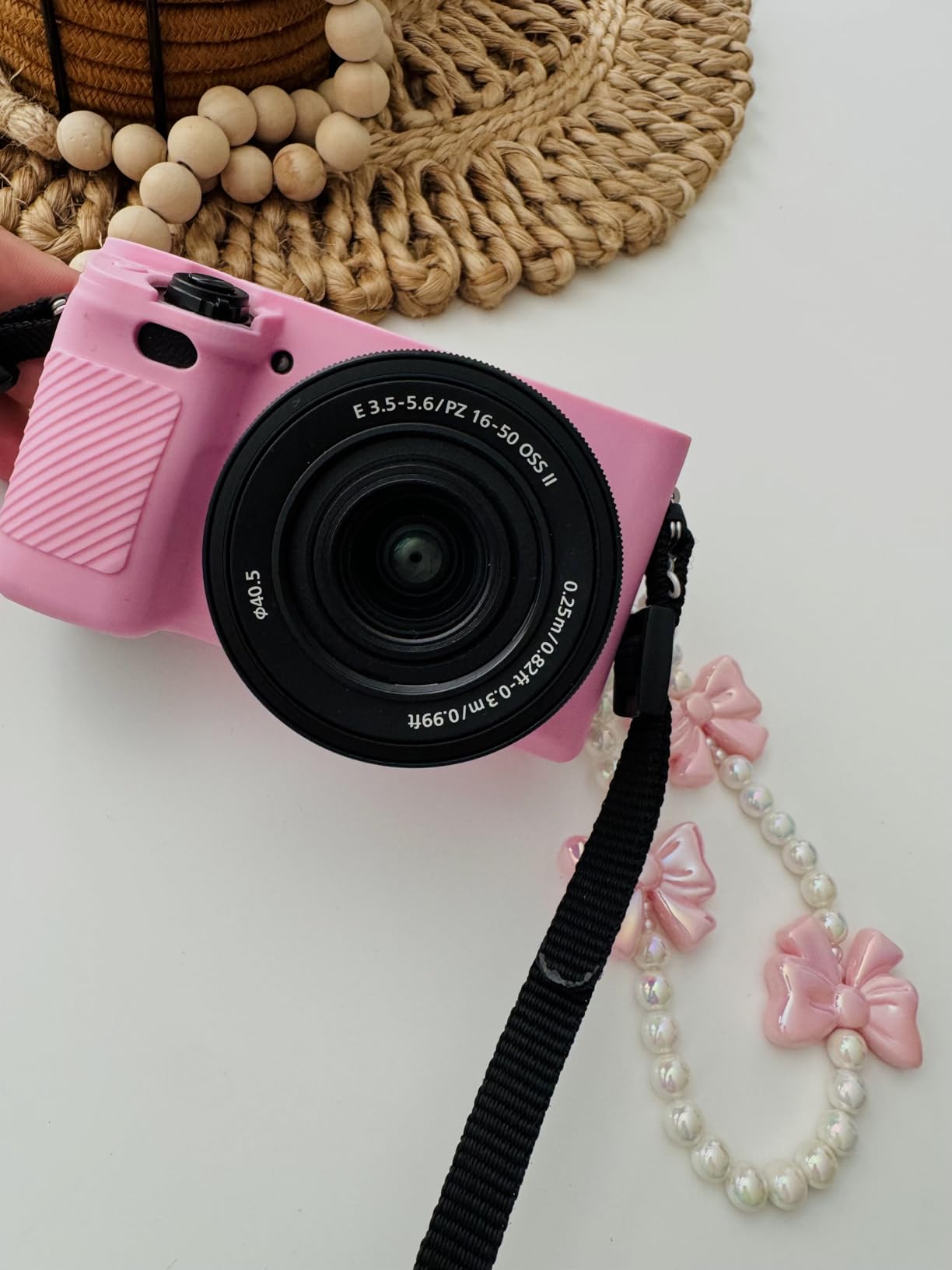 Pocoukate Case for Sony Alpha A6400, A6300 Camera, Soft Silicone Protective Cover Skin with Screen Protector customer photo 2