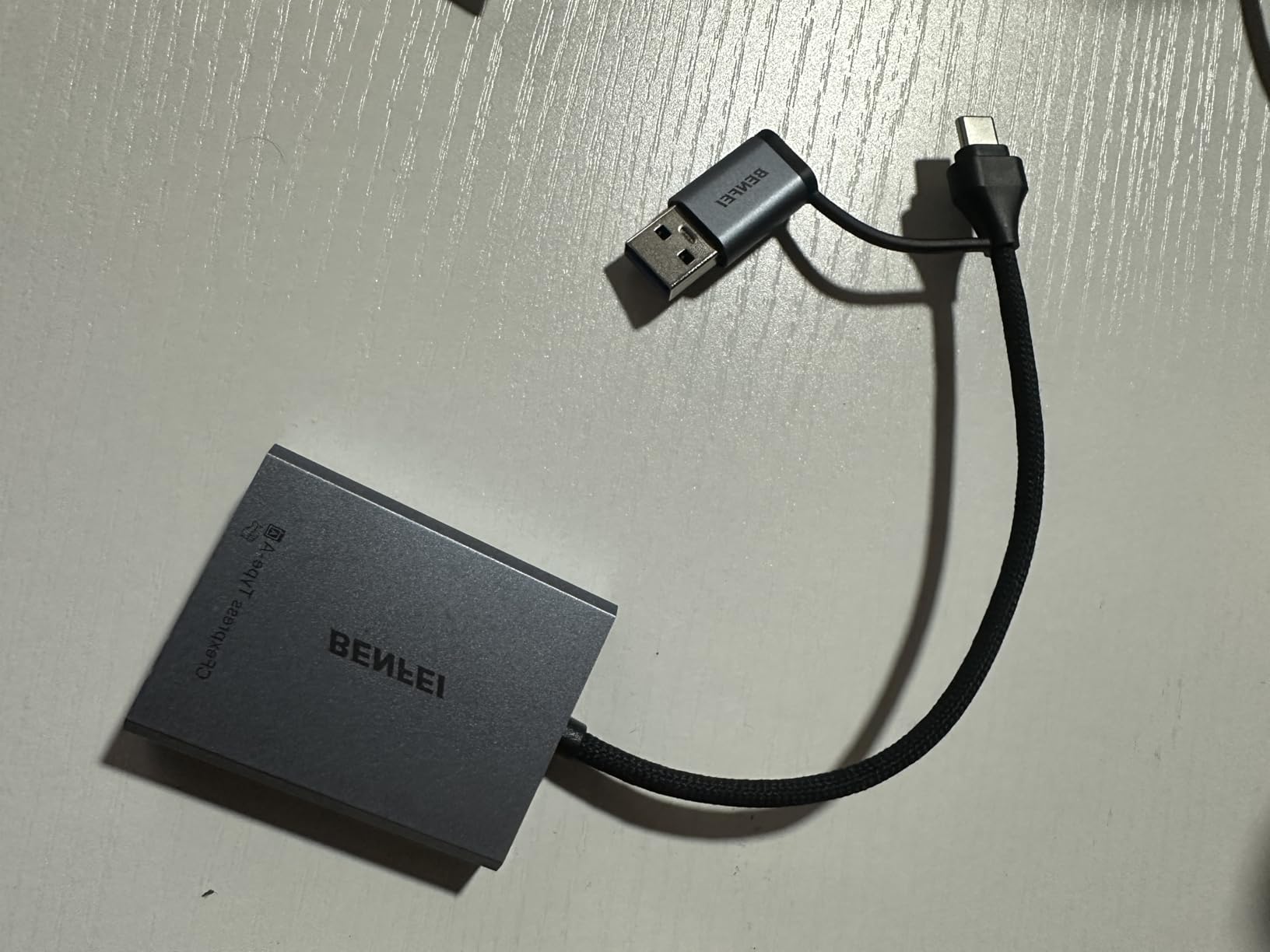 BENFEI CFexpress Type A Card Reader with USB 3.2 (Gen 2) 10Gbps, USB-C&USB-A 2-in-1 Type A CFexpress Adapter, Compatible with Windows/Mac/Linux/Android customer photo 1