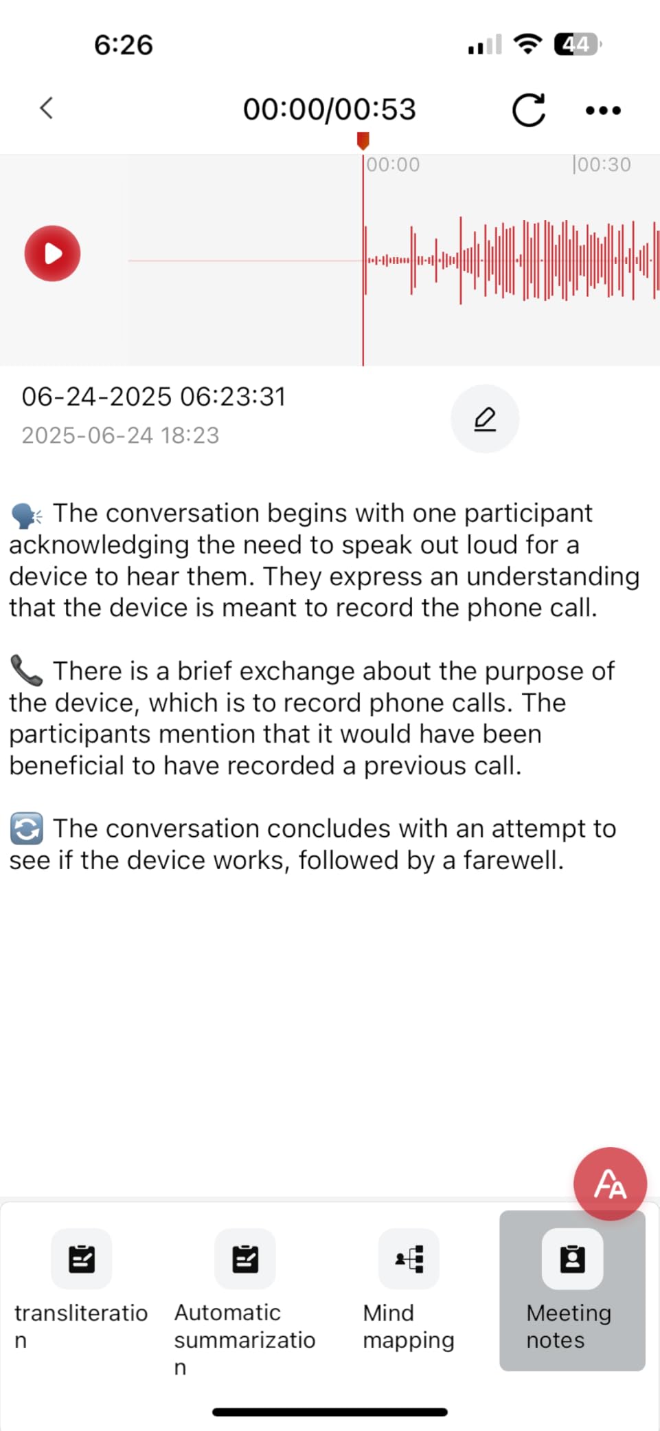 AI Smart Recorder with Simultaneous Interpretation & Real-time Transcription, 64GB AI Speech Processor Powered by ChatGPT with App Control for Business/Education/Interviews (Black) customer photo 1