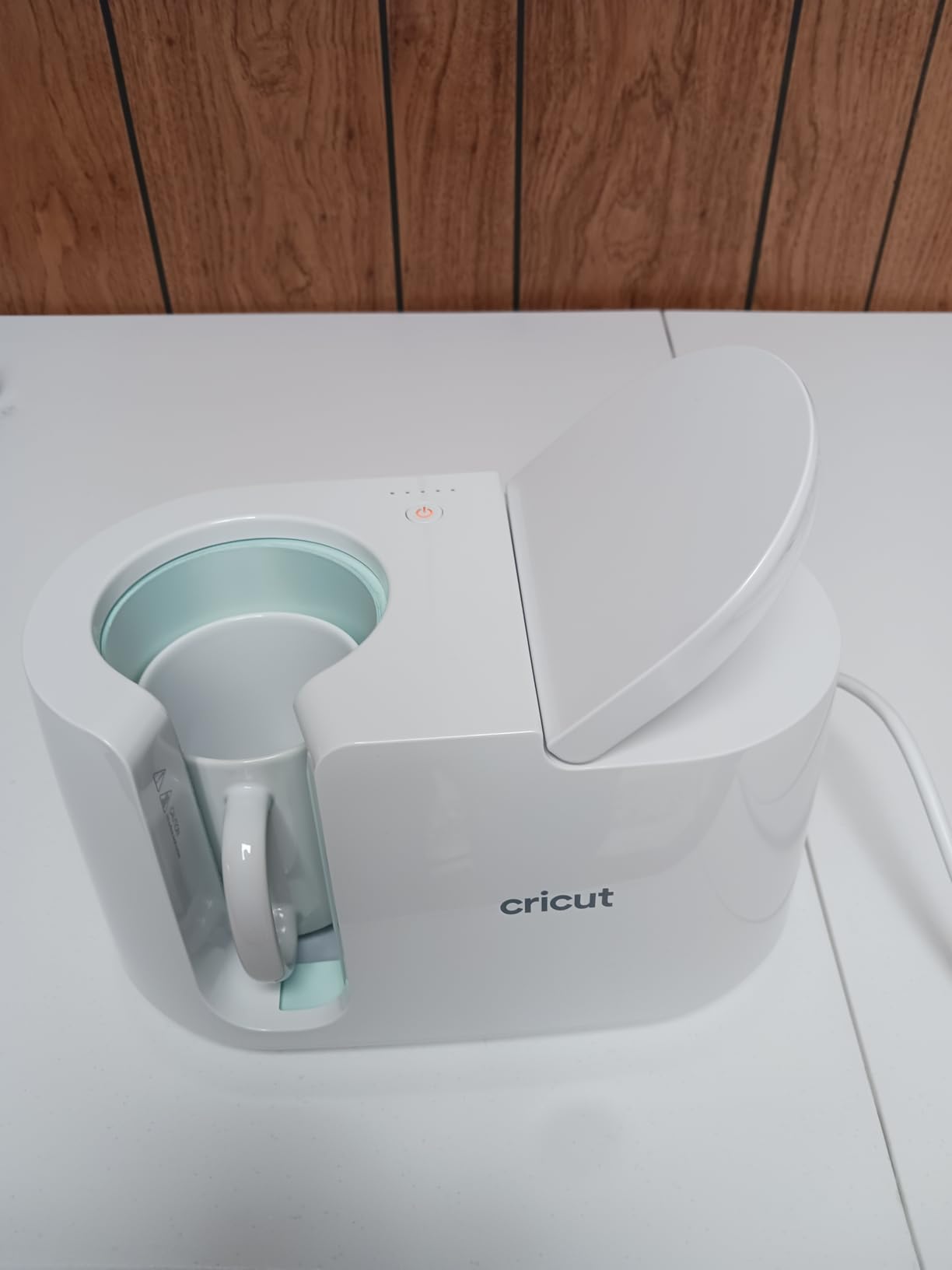 Cricut Mug Press + 4 Blank Mugs (12oz each) customer photo 2