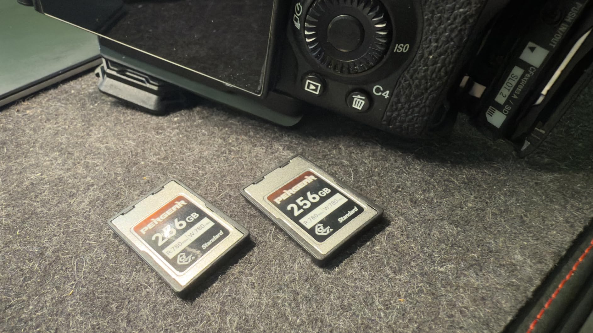 Pergear Upgraded 256GB CFexpress Type A Memory Card, Up to 780MB/s Read Speed & 780MB/s Write Speed for 4K 120P,8K 30P Recording, for Sony Alpha & FX Cameras, 2-Pack (Upgraded Version VPG200) customer photo 2