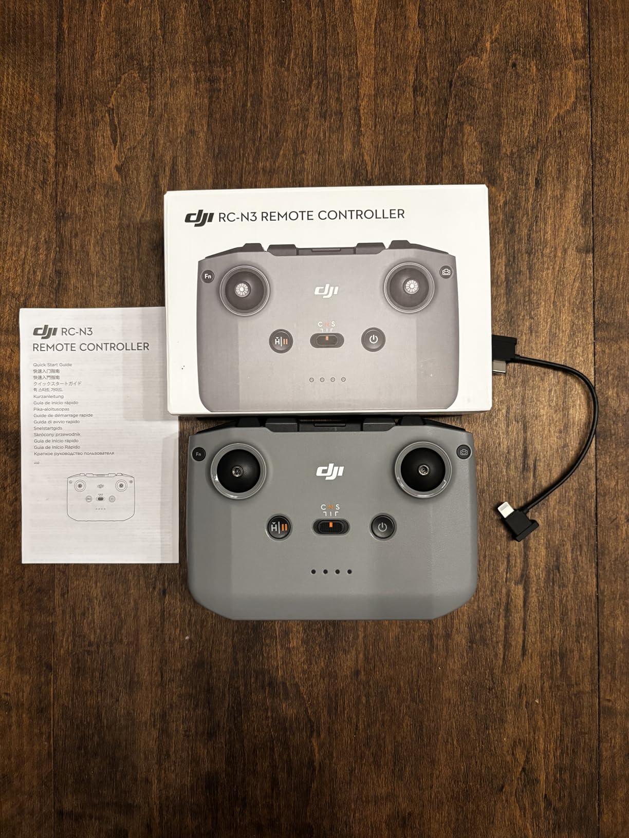 Original RC-N3 Remote Controller for DJI Mini 5 Pro,Flip, Neo, Air 3S, Mini 4 Pro, Air 3, Up to 3.5 Hours of Battery Life customer photo 1