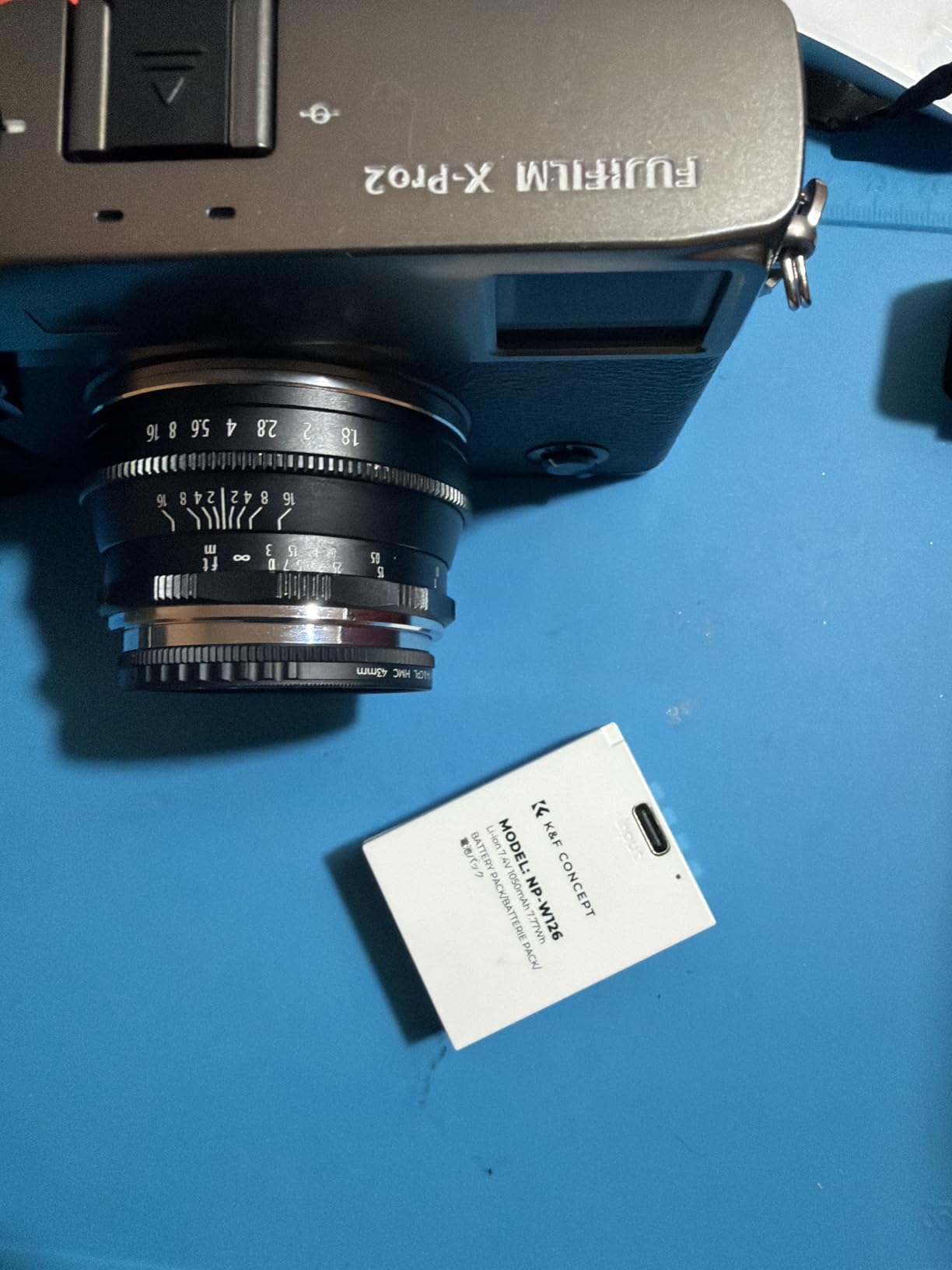 K&F CONCEPT 2-Pack NP-W126 Battery, USB C NP-W126S Compatible with Fujifilm X100VI, X100V, XM5, XE5, XT30II, XS10 customer photo 1