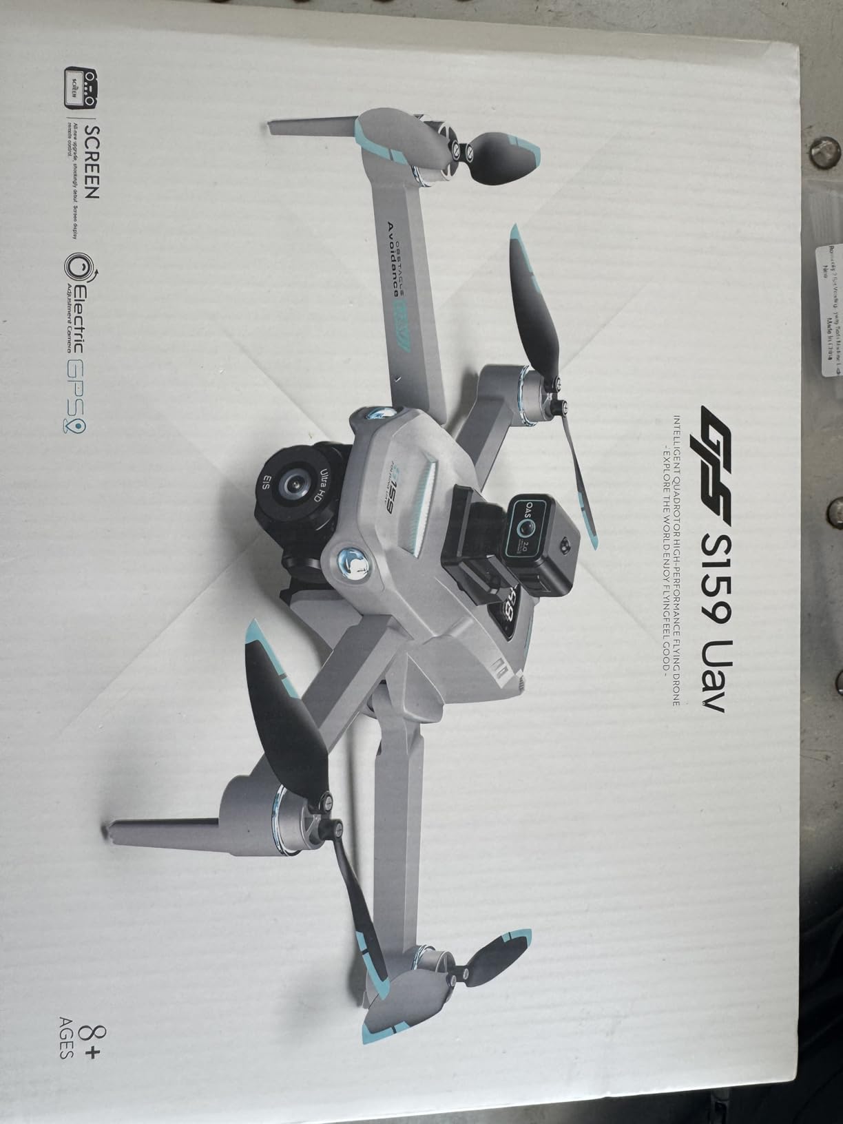 Drones With Camera for Adults 4K, Remote Control with Large Screen, FPV Drone with 50mins Flying Time, Auto Return GPS, 360° Obstacle Avoidance Drone for Beginner, extra 8G SD Card Included customer photo 2