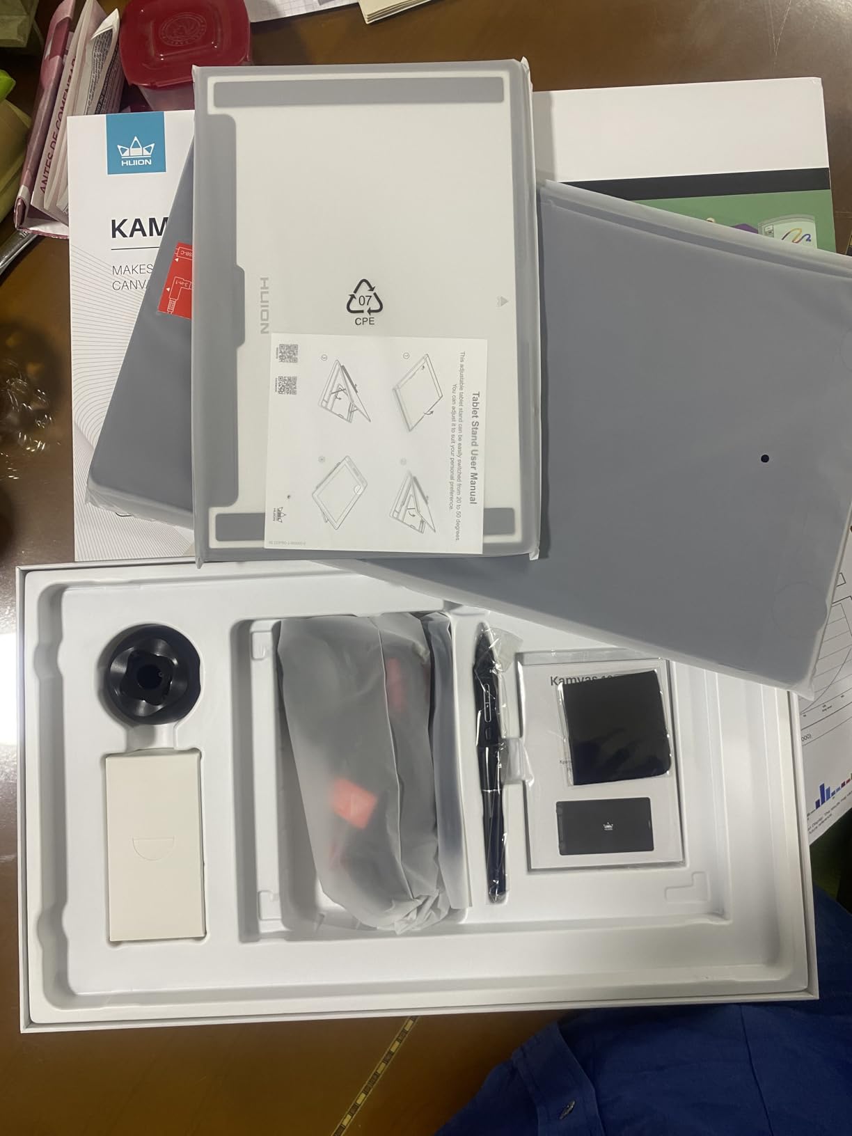 KAMVAS 16 (Gen 3) Drawing Tablet with Screen, 15.8 inch 2.5K QHD Art Tablet with Full Laminated Anti-Sparkle Glass, 99% sRGB, PenTech 4.0, 16384 Pen Pressure, Dual Dials for Mac, PC, Android customer photo 1