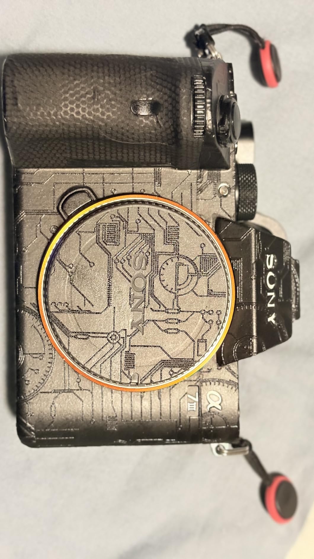 Camera Body Skin Decal for A7III- 3M Vinyl Wrap Sticker,Scratch Resistant,Removable Film Protector,Precision Fit(Circuit Board Black) customer photo 2
