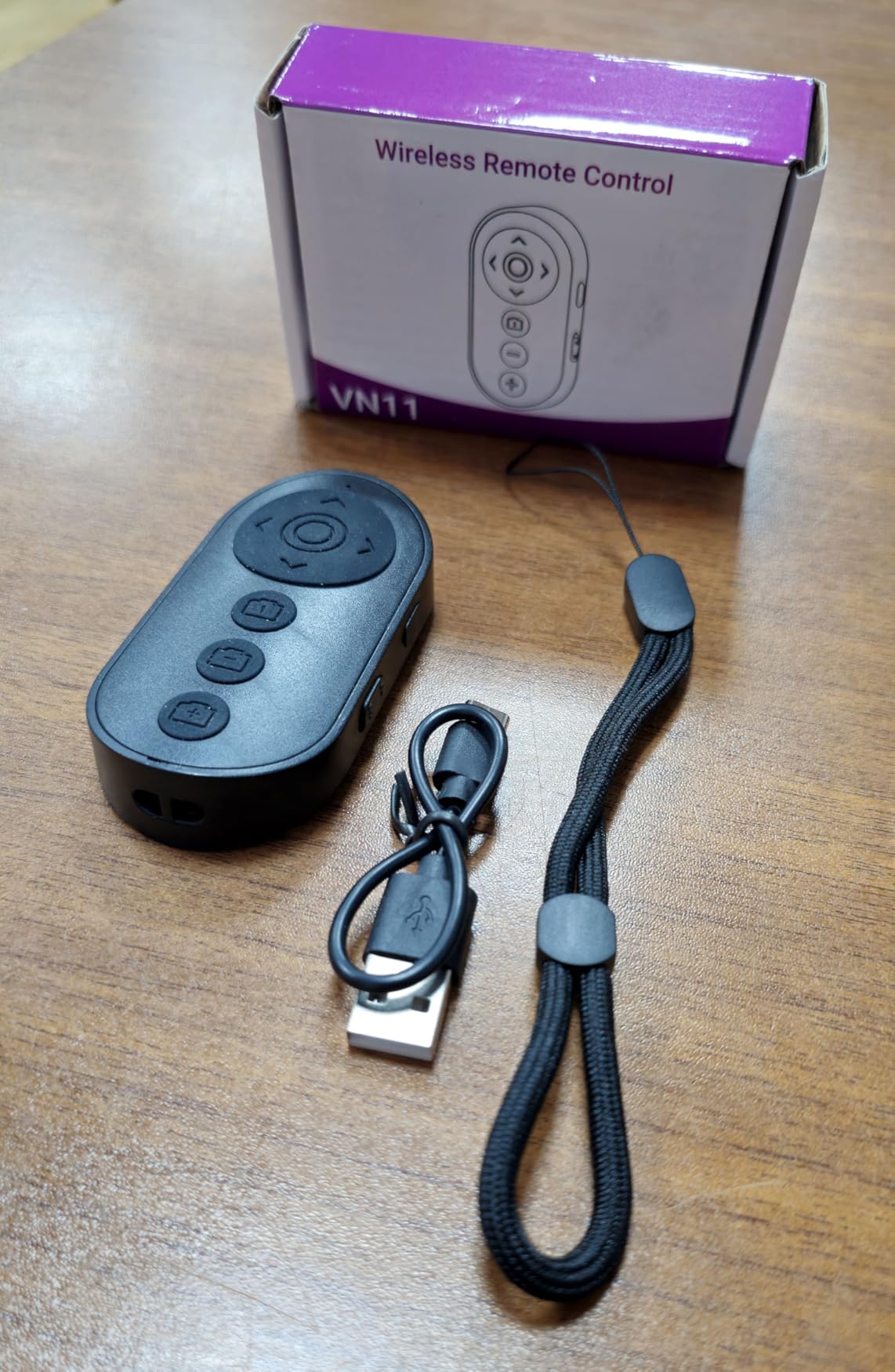 Wireless Camera Remote Control with Zoom for iPhone & Android, Bluetooth Camera Remote Shutter with Front/Rear Camera Switch for Photo & Video, Smartphone Bluetooth Clicker for TikTok customer photo 2