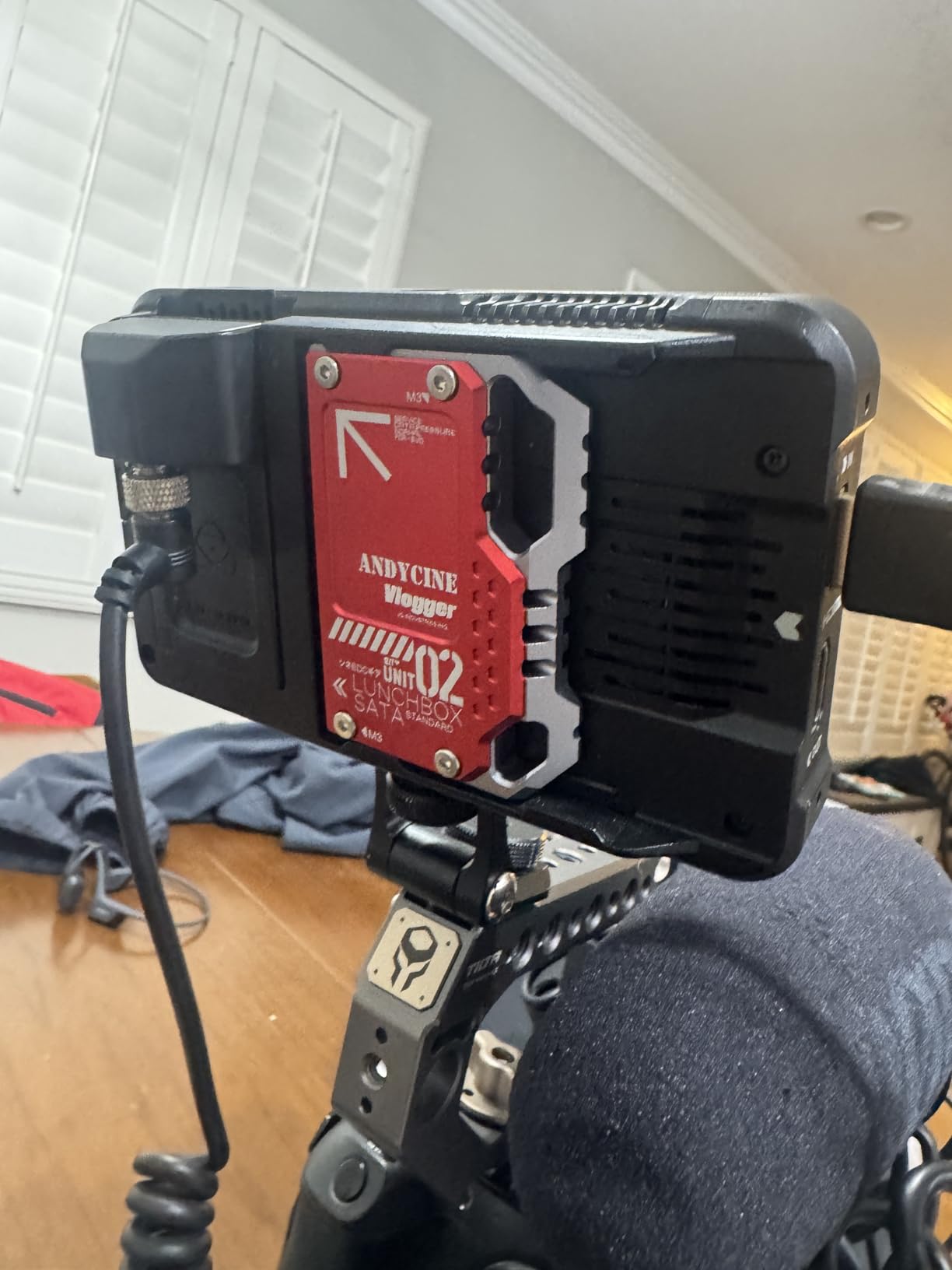 Lunchbox II SATA SSD Case, Compatible with Atomos Ninja V, V+, Ninja Flame, Ninja Inferno, Shogun Inferno, for 860 EVO/QVO 1/2TB, 870 EVO/QVO 1/2TB SSD customer photo 1