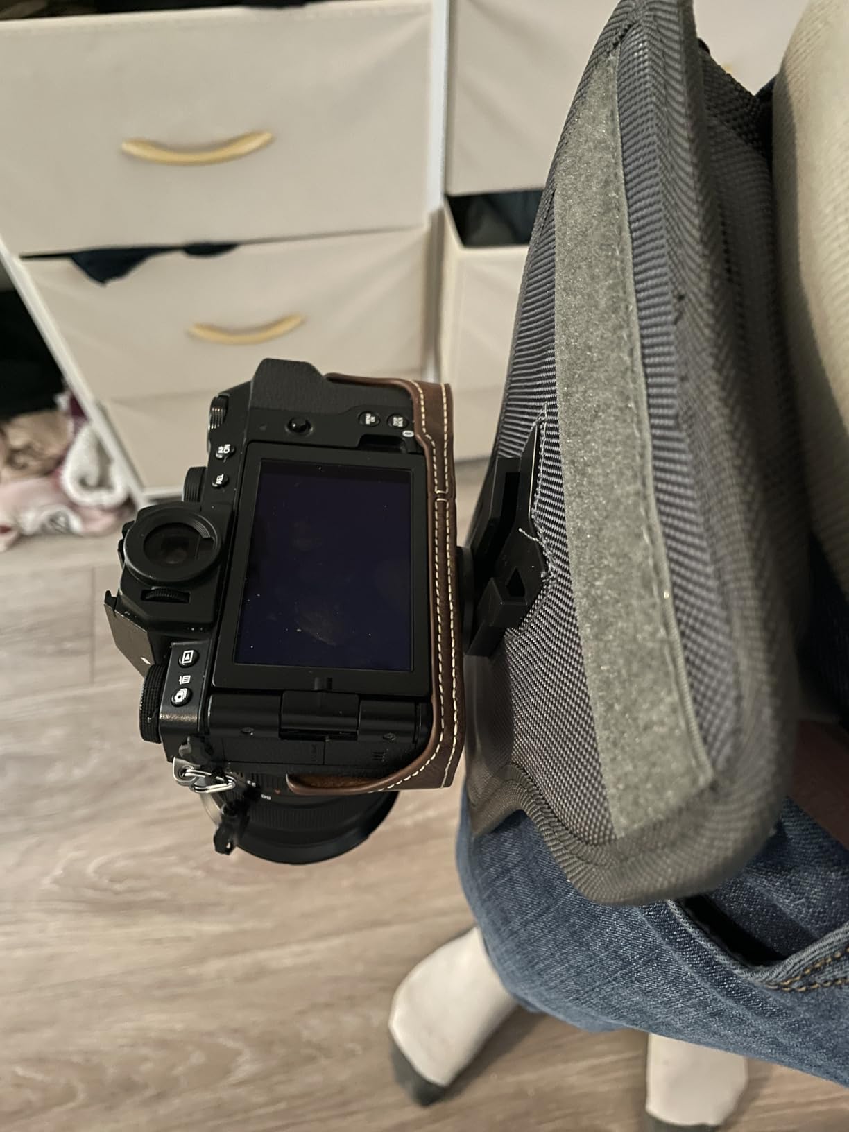 Fomito Dual Camera Harness, Multi Carrying Radio Chest Vest System with Side Holster for DSLR Cameras customer photo 1
