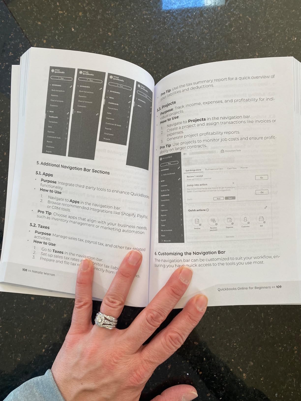 QuickBooks Online for Beginners 2026 New Edition (Kindle) customer photo 3