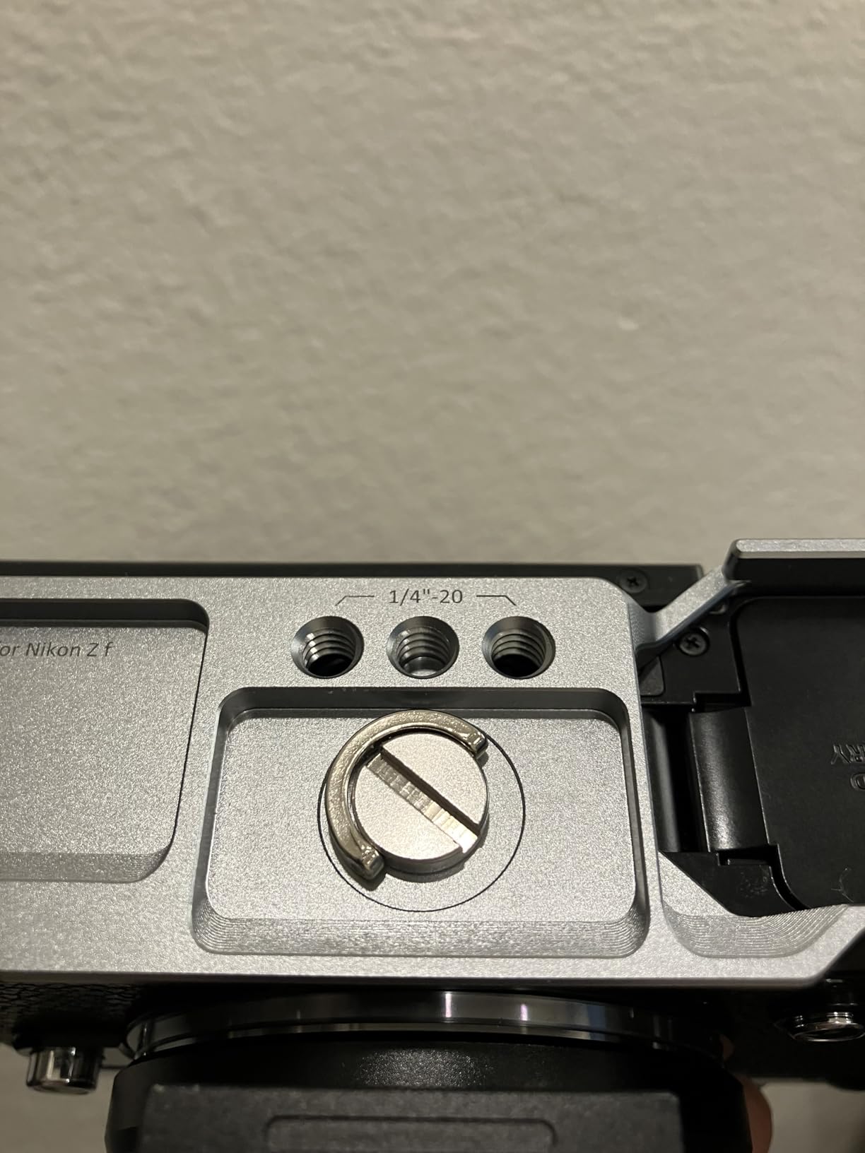 SmallRig Z f Wooden Handgrip, L-Shape Grip Holder for Nikon Z f Camera, Retro-Style Side Handle with 1/4