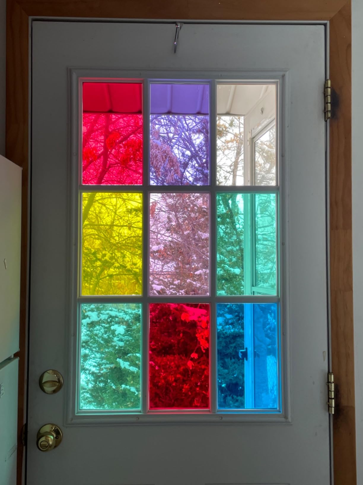 30 Pack Gel Light Filter Color Correction Colored Overlays Transparent Color Film Lighting Gel Filter Plastic Sheets Correction for Lamp, Headlight, Photo Studio Strobe, LED, Headlight Film customer photo 2