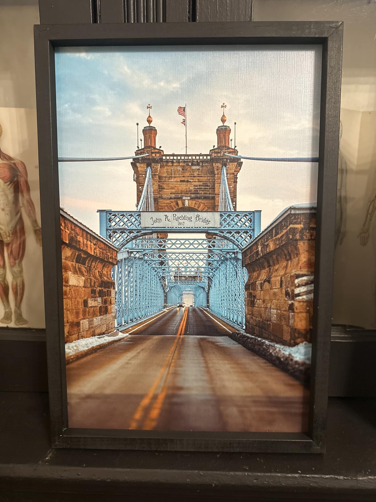 MRC Wood Products Custom Printed Portrait - Personalized Photo Artwork on Canvas Textured Board - 4 Size Options & 2 Frame Choices customer photo 2
